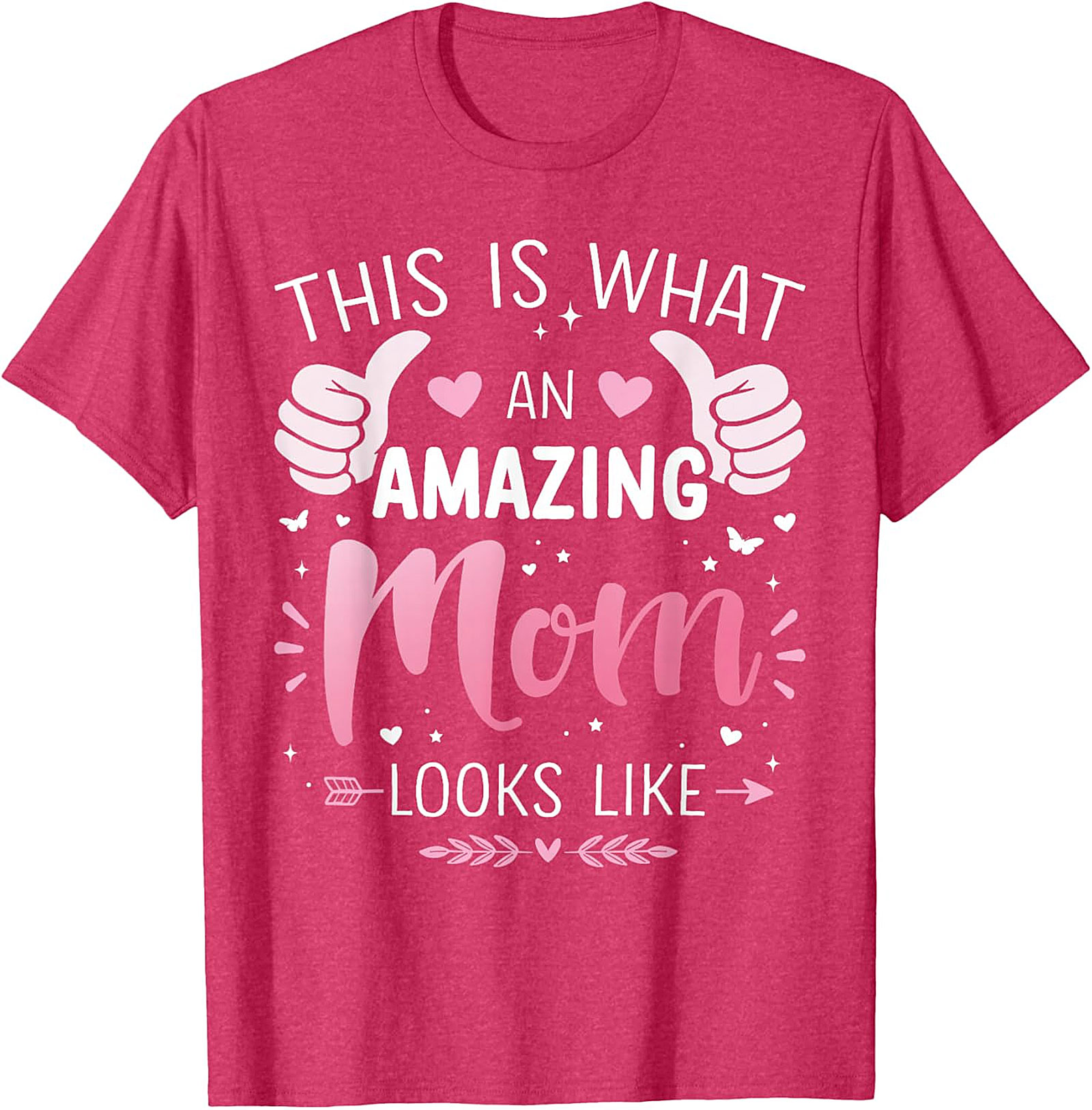 Amazing Mom T-shirt Soft Cotton Graphic Tee for Women