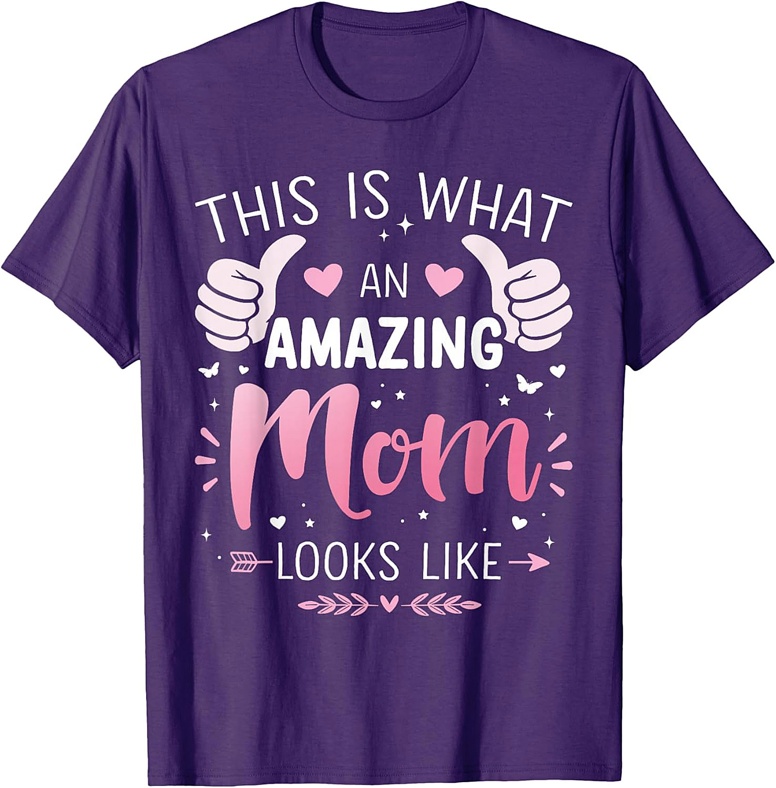Amazing Mom T-shirt Soft Cotton Graphic Tee for Women