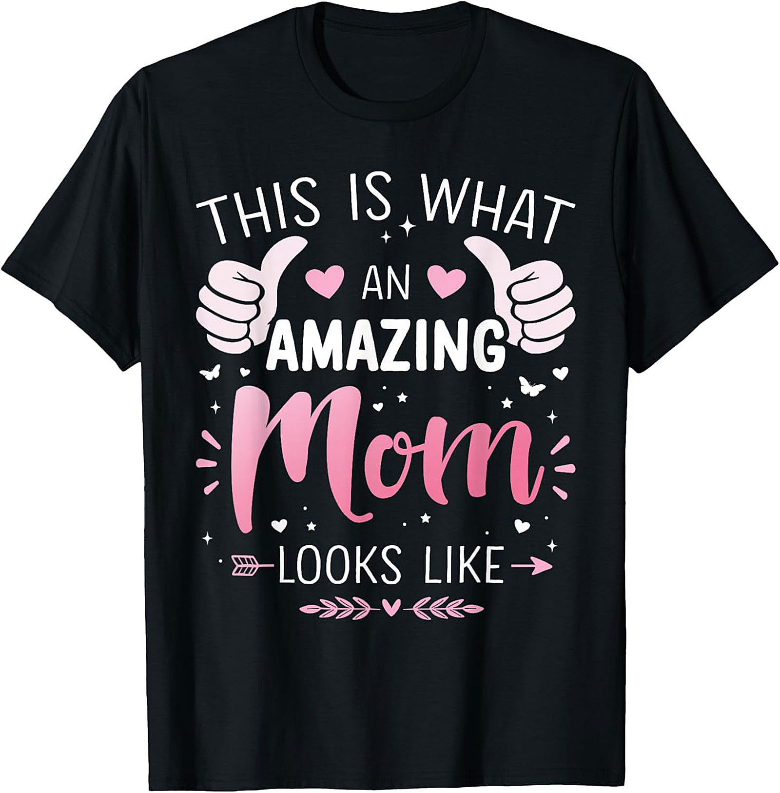 Amazing Mom T-shirt Soft Cotton Graphic Tee for Women