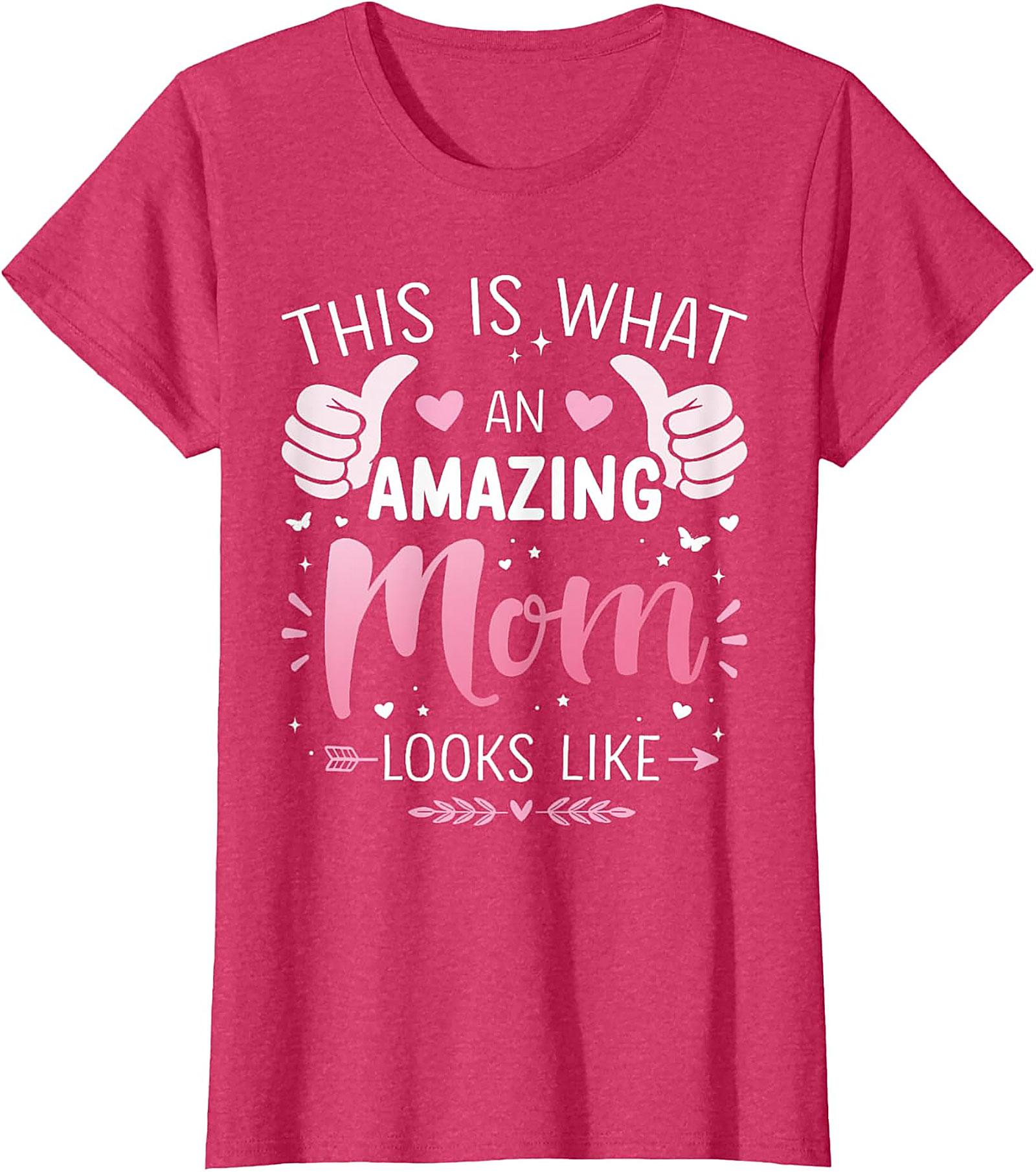 Amazing Mom T-shirt Soft Cotton Graphic Tee for Women