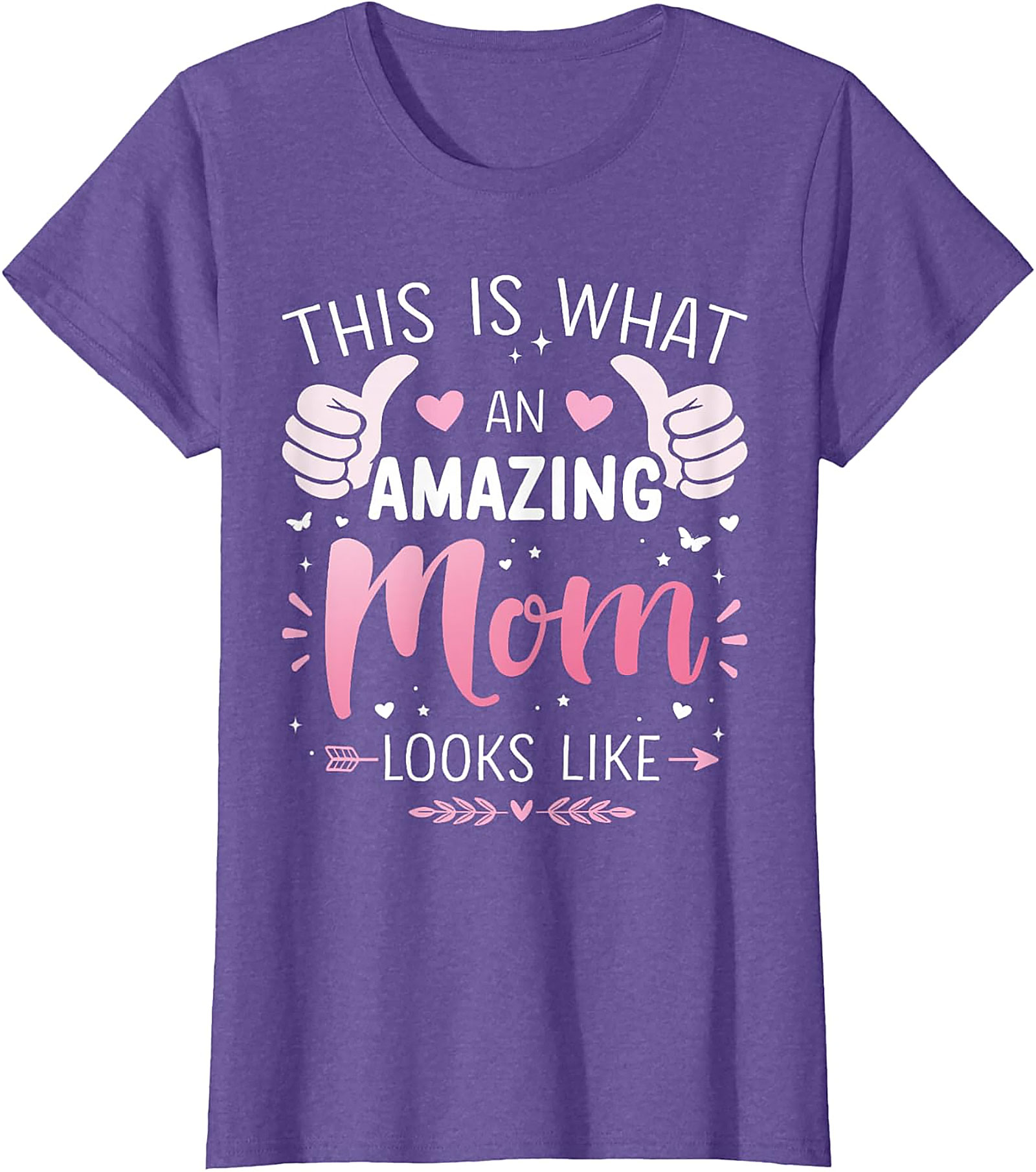 Amazing Mom T-shirt Soft Cotton Graphic Tee for Women