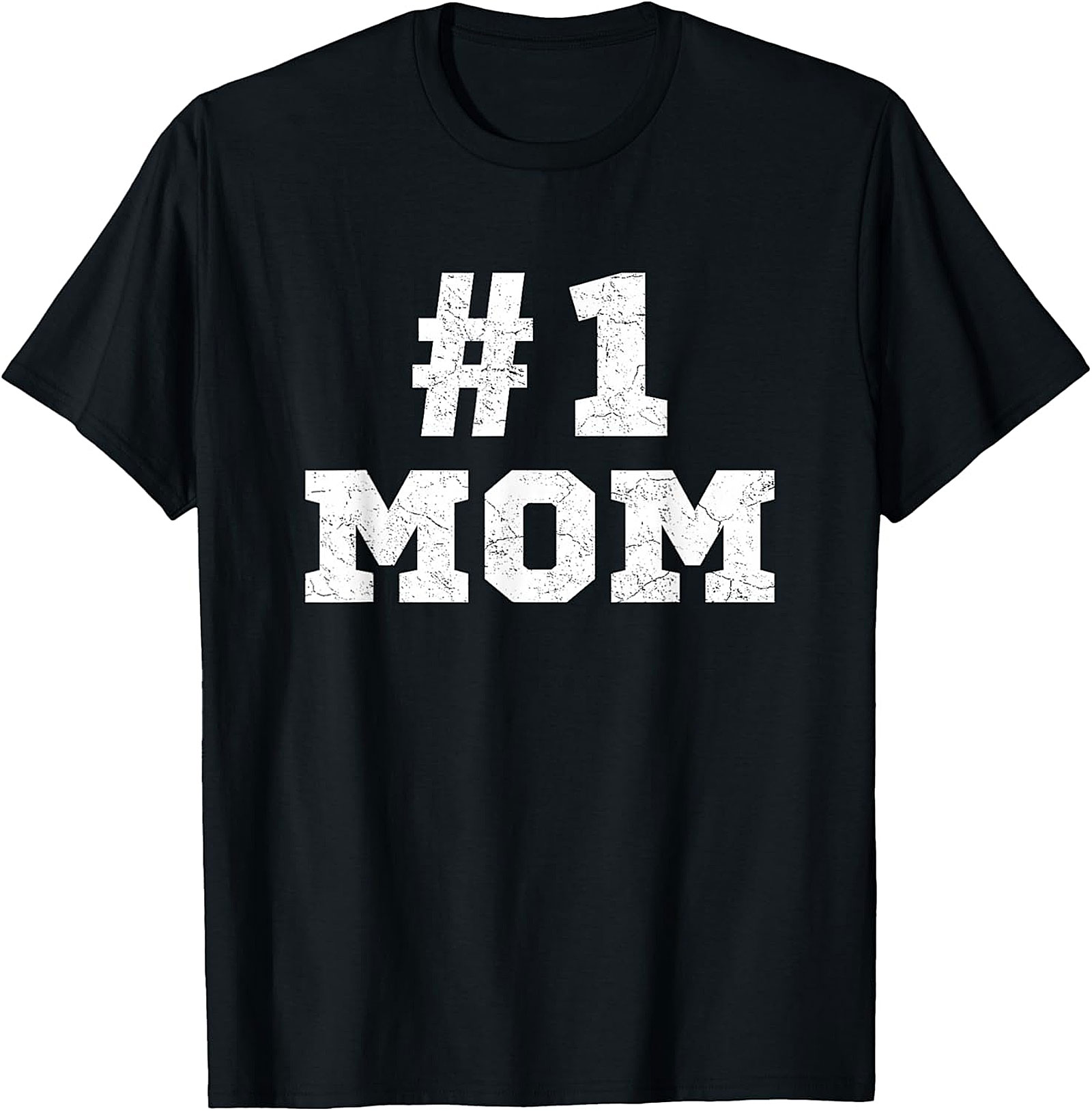 #1 Mom T-shirt | Vintage Distressed Graphic Tee | Soft Cotton