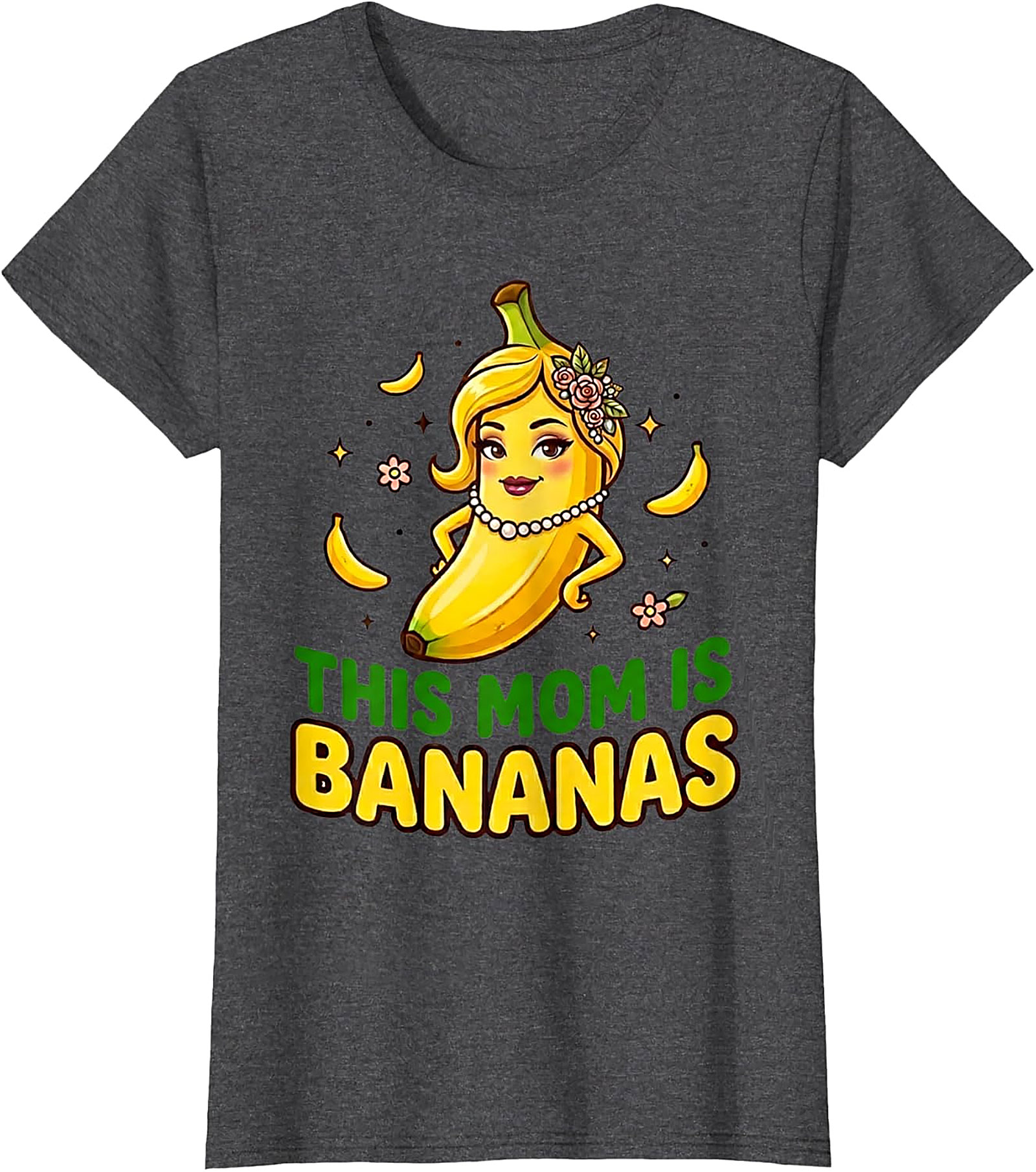 This Mom Is Bananas Graphic Tee Funny Mom Unisex T-Shirt