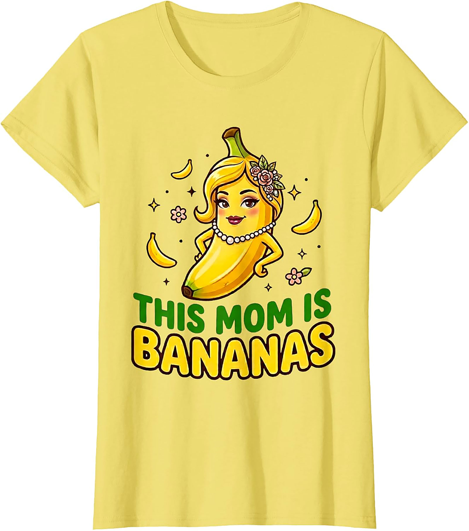 This Mom Is Bananas Graphic Tee Funny Mom Unisex T-Shirt