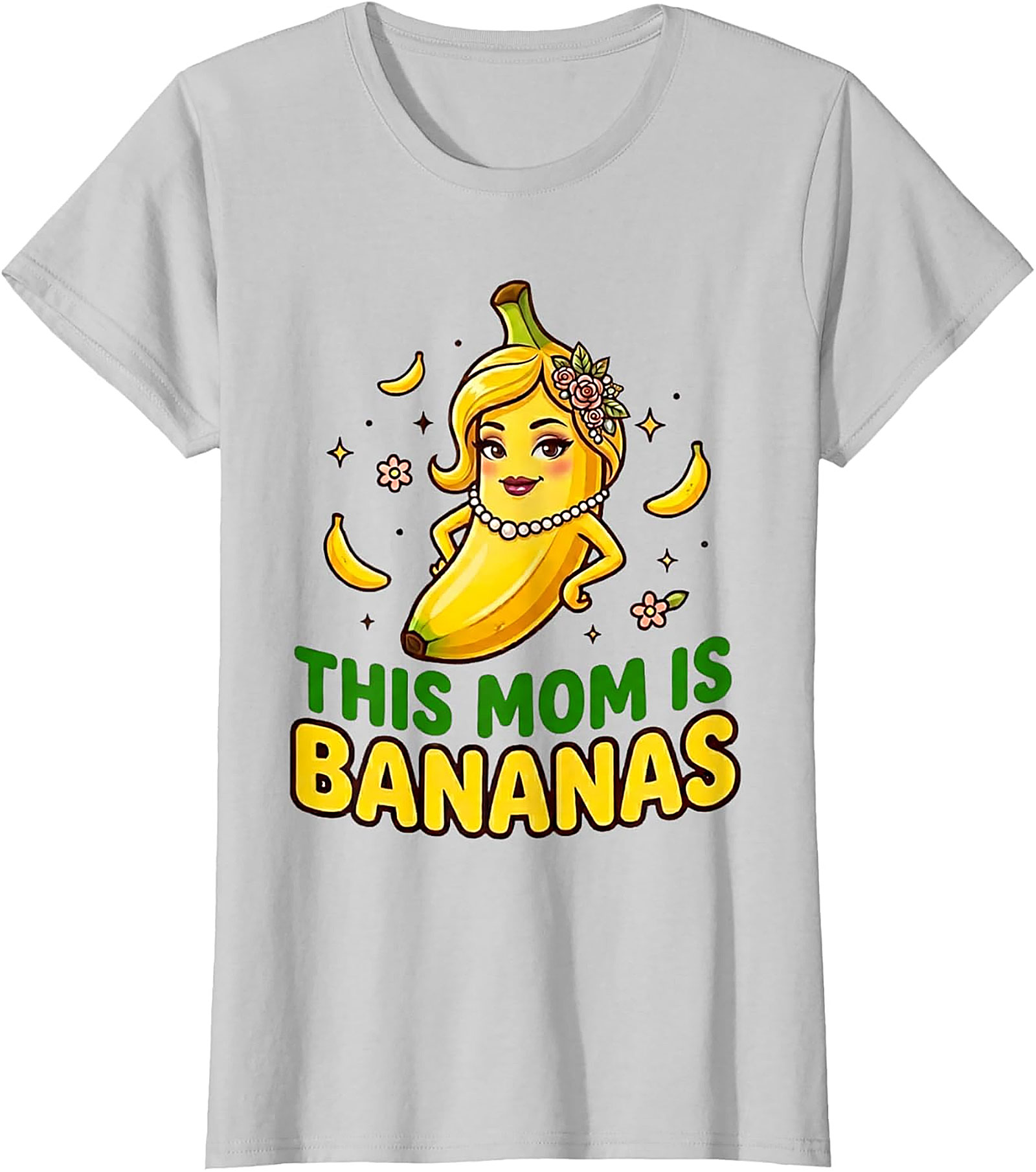 This Mom Is Bananas Graphic Tee Funny Mom Unisex T-Shirt