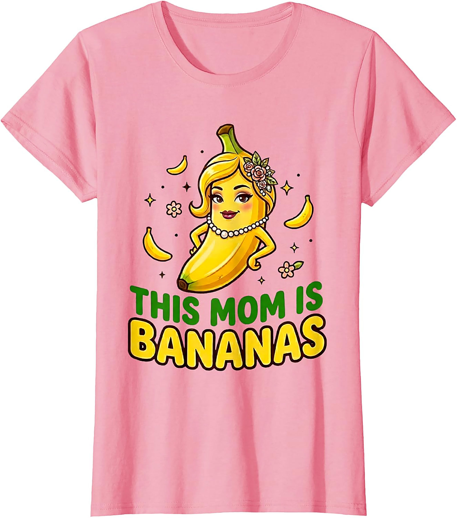 This Mom Is Bananas Graphic Tee Funny Mom Unisex T-Shirt