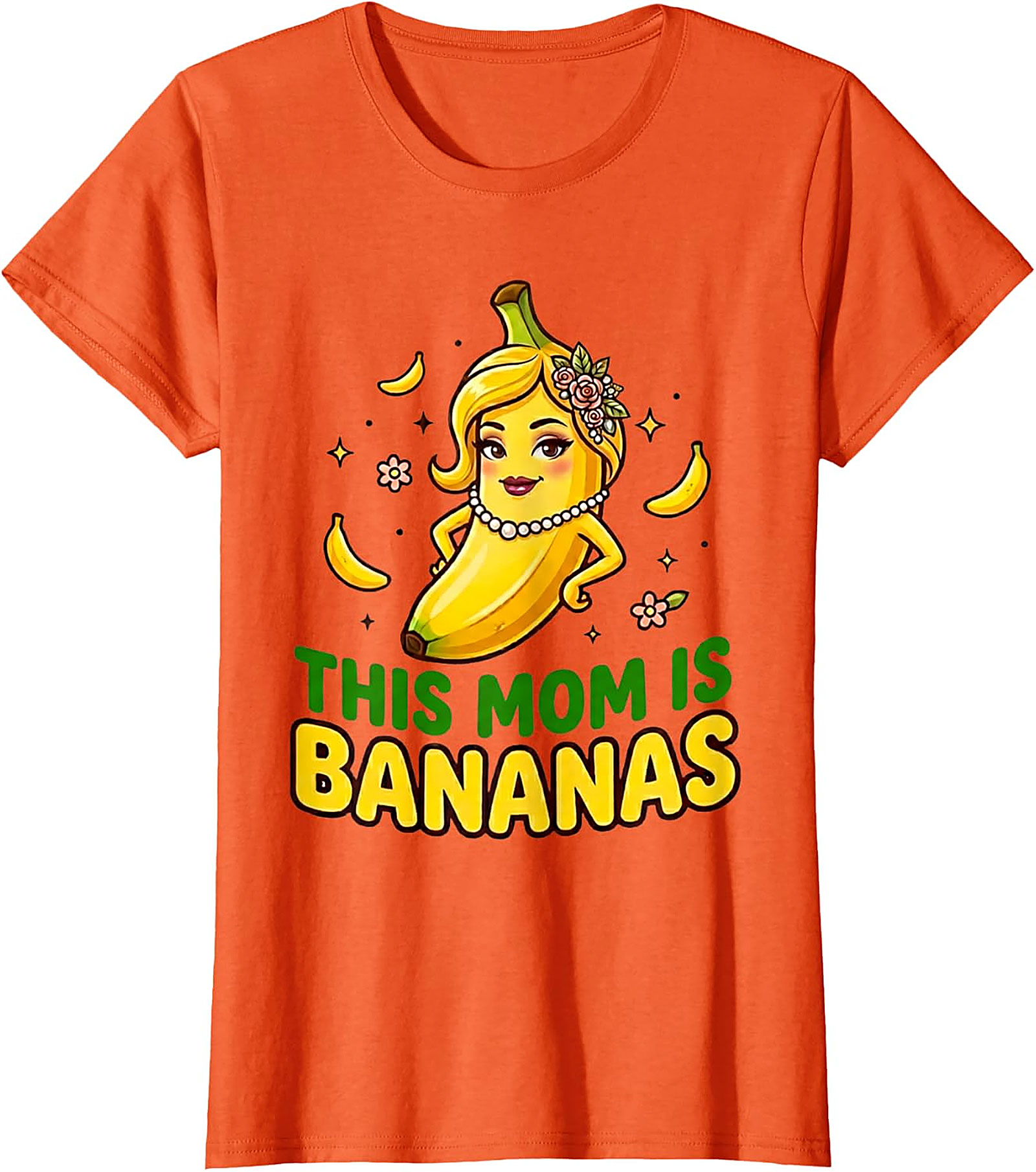 This Mom Is Bananas Graphic Tee Funny Mom Unisex T-Shirt