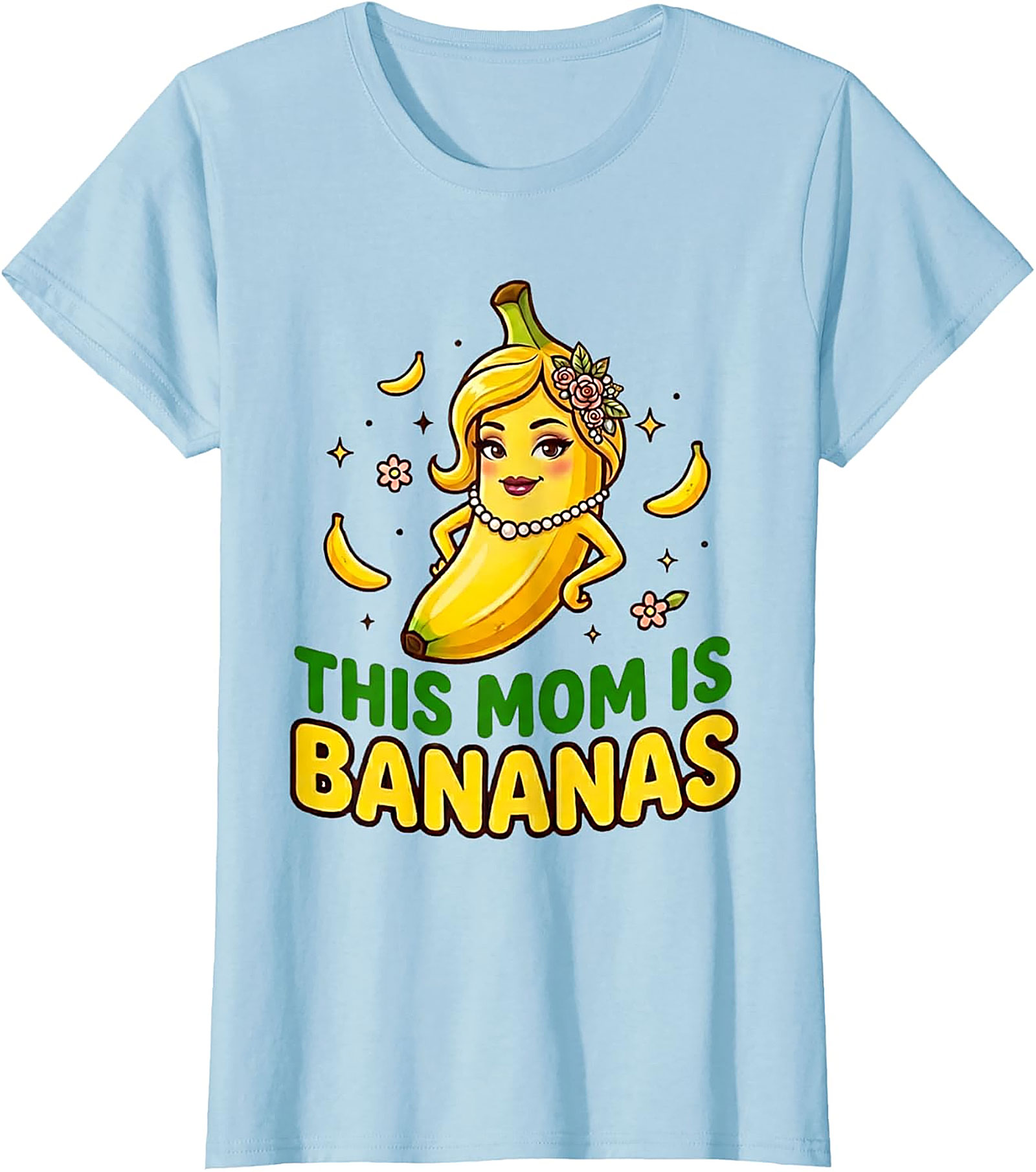 This Mom Is Bananas Graphic Tee Funny Mom Unisex T-Shirt
