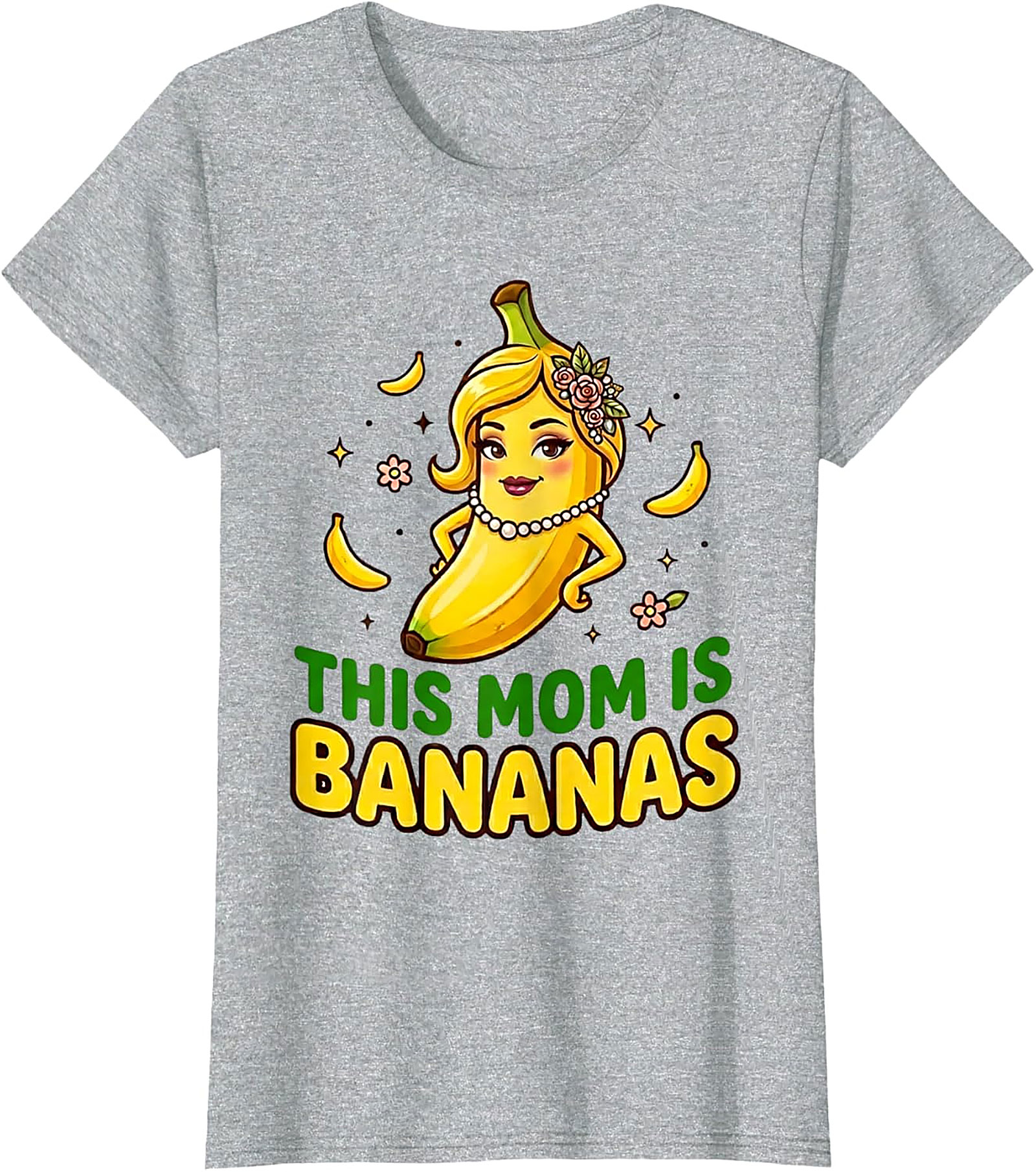 This Mom Is Bananas Graphic Tee Funny Mom Unisex T-Shirt