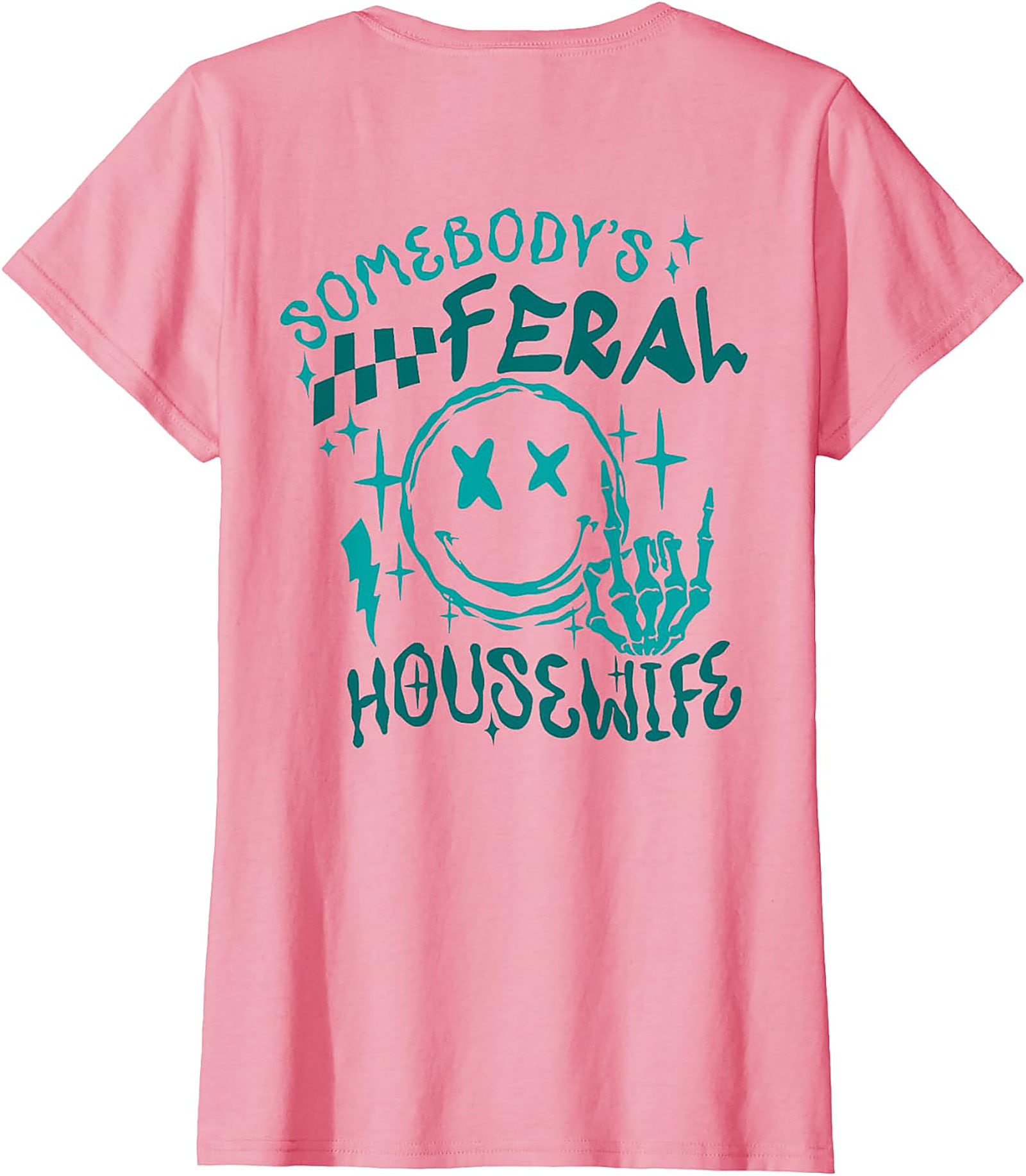 Somebody's Feral Housewife Graphic Tee | Funny Unisex Shirt