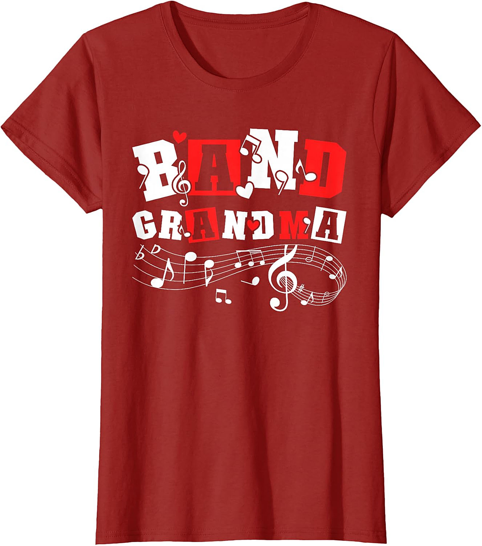 Band Grandma T-Shirt | Proud Music Supporter Graphic Tee