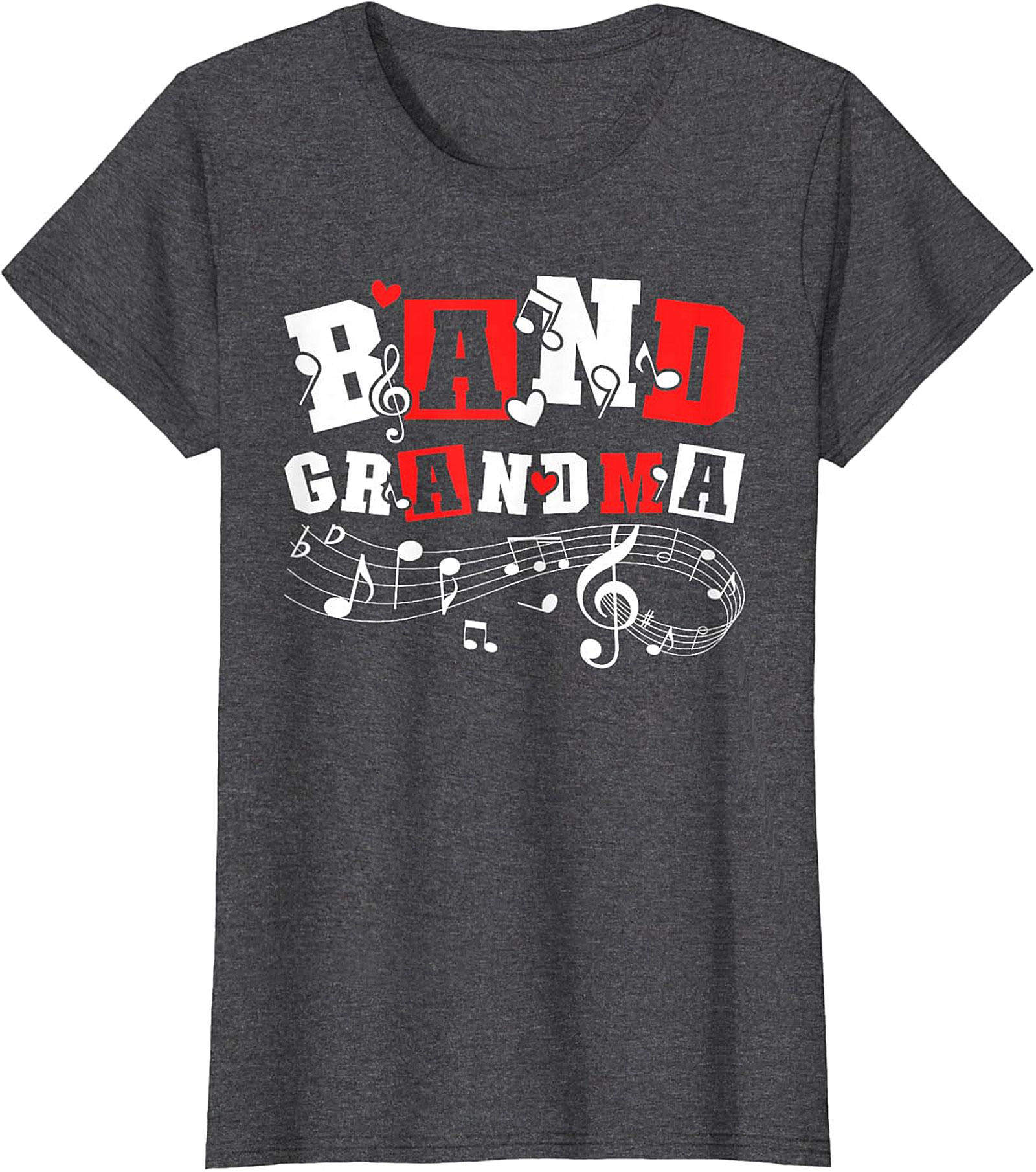 Band Grandma T-Shirt | Proud Music Supporter Graphic Tee