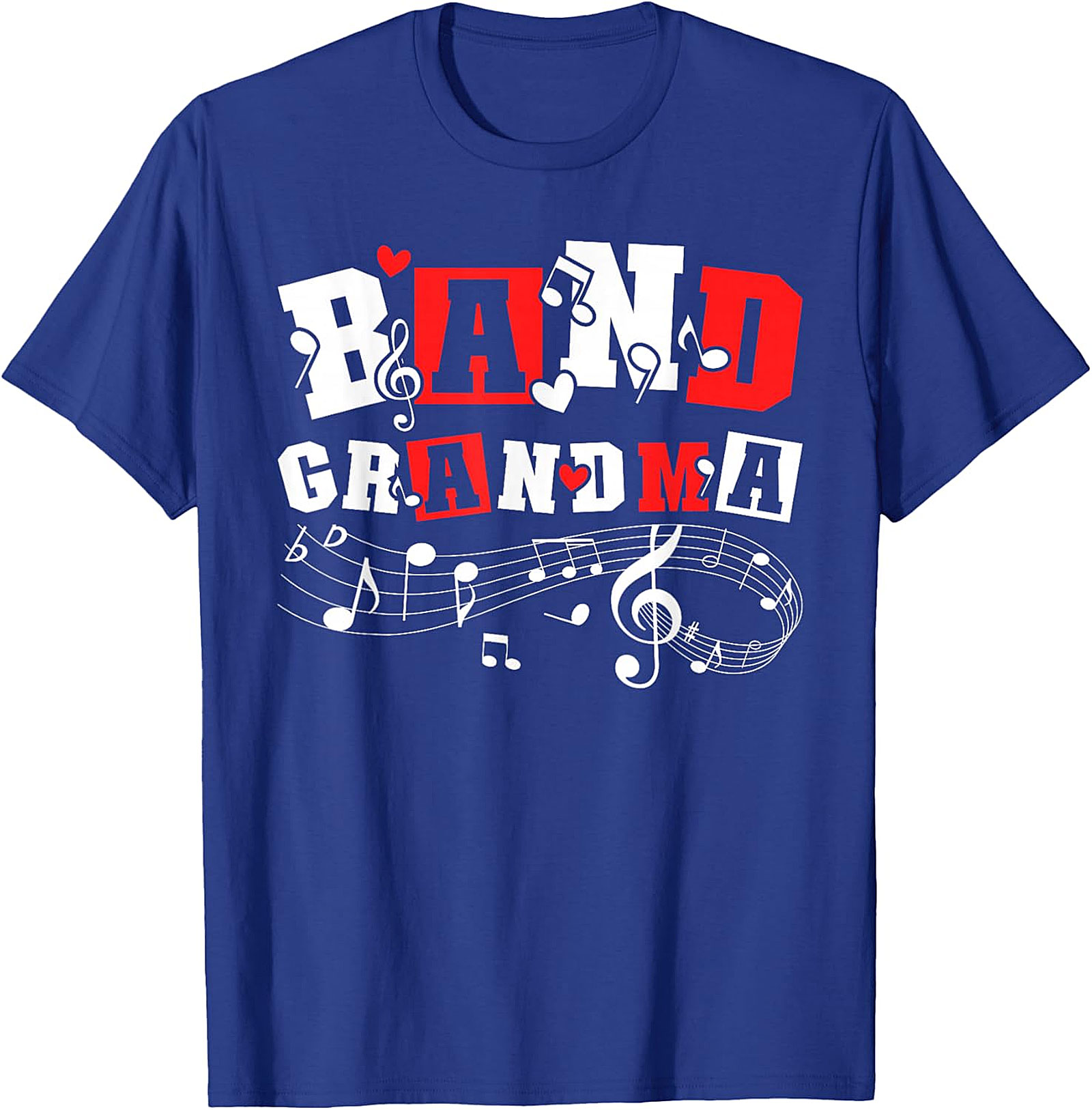 Band Grandma T-Shirt | Proud Music Supporter Graphic Tee
