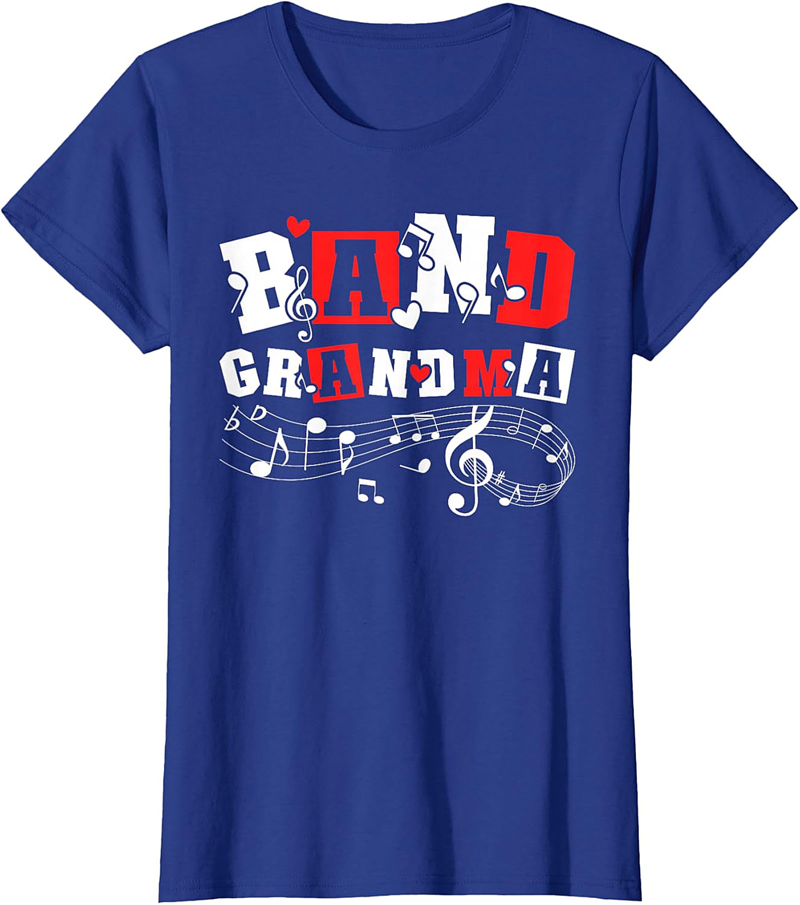 Band Grandma T-Shirt | Proud Music Supporter Graphic Tee