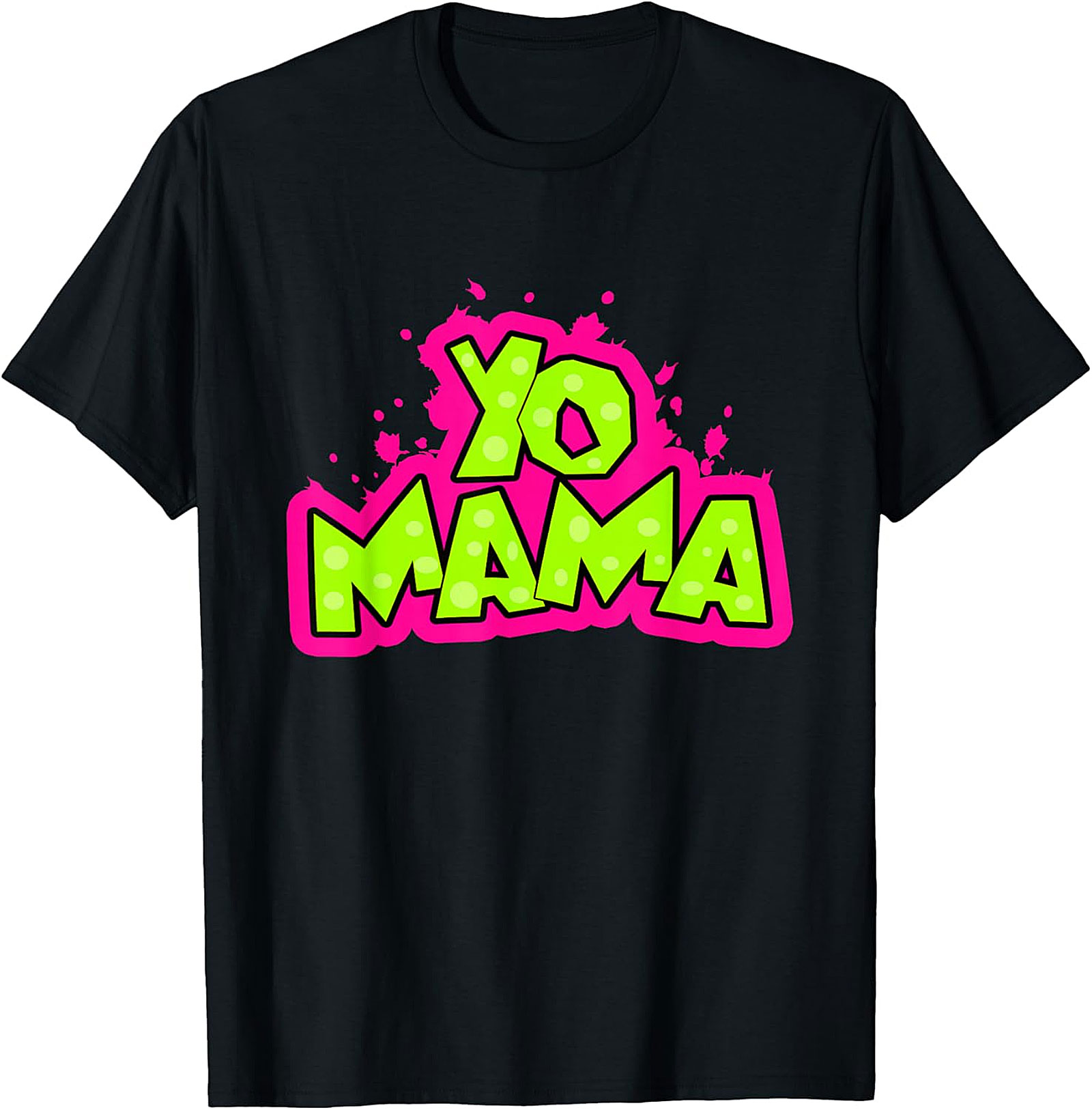 Yo Mama Retro Graffiti T-Shirt | Funny 90s Style Graphic Tee