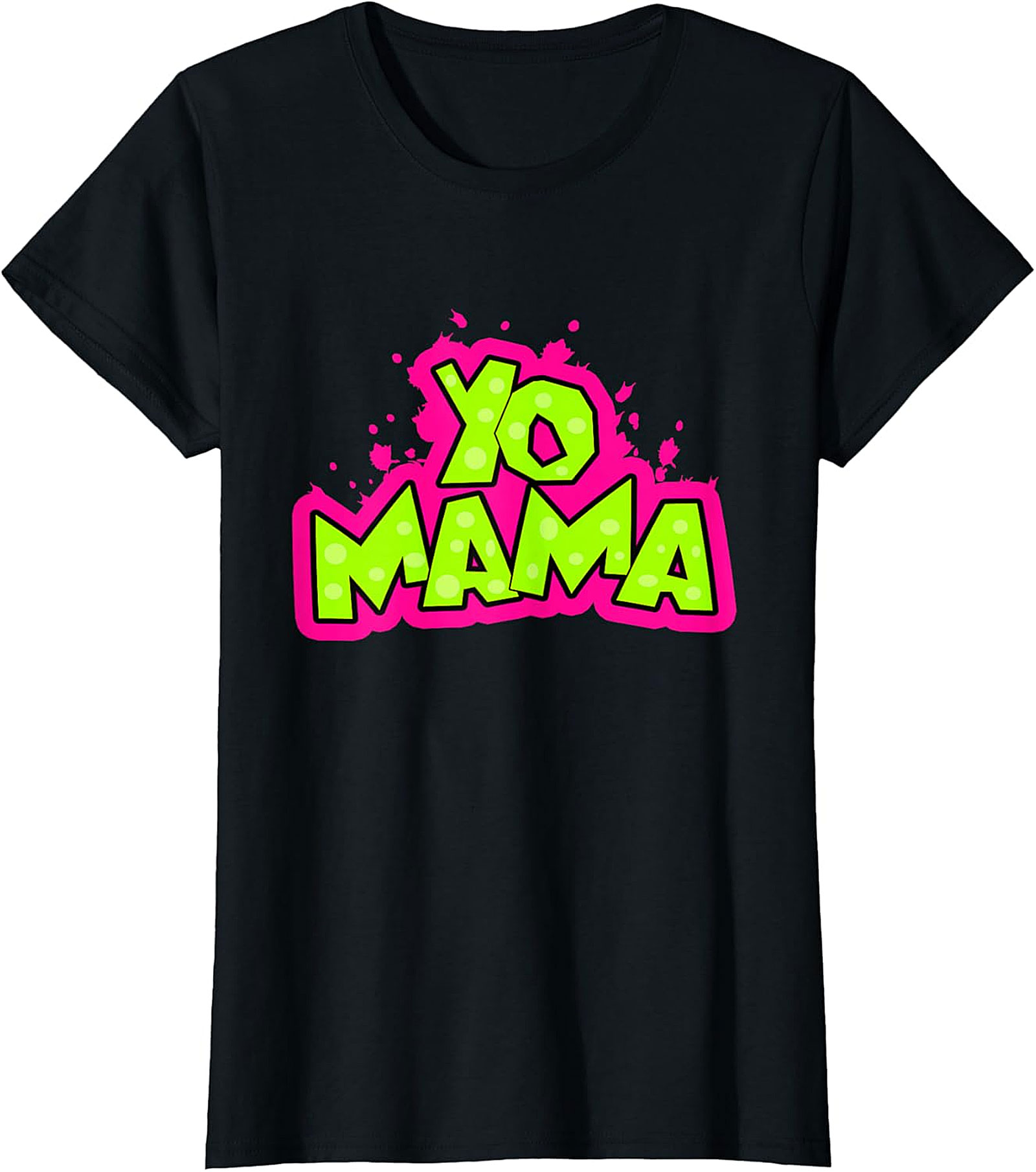 Yo Mama Retro Graffiti T-Shirt | Funny 90s Style Graphic Tee