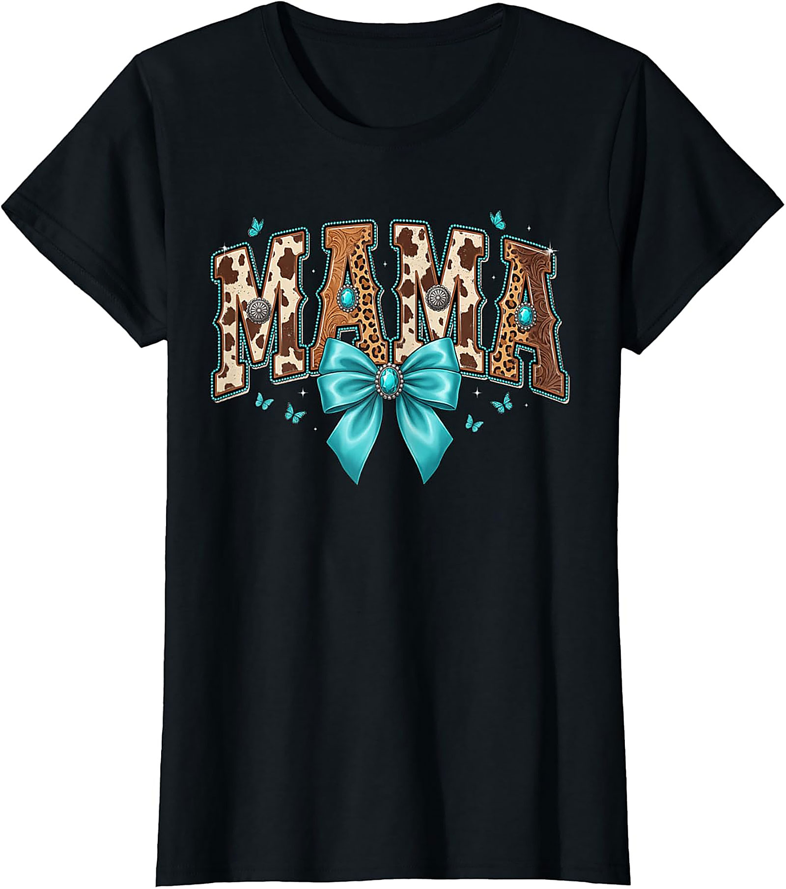  Western Mama Graphic Tee Boho Country Unisex Shirt