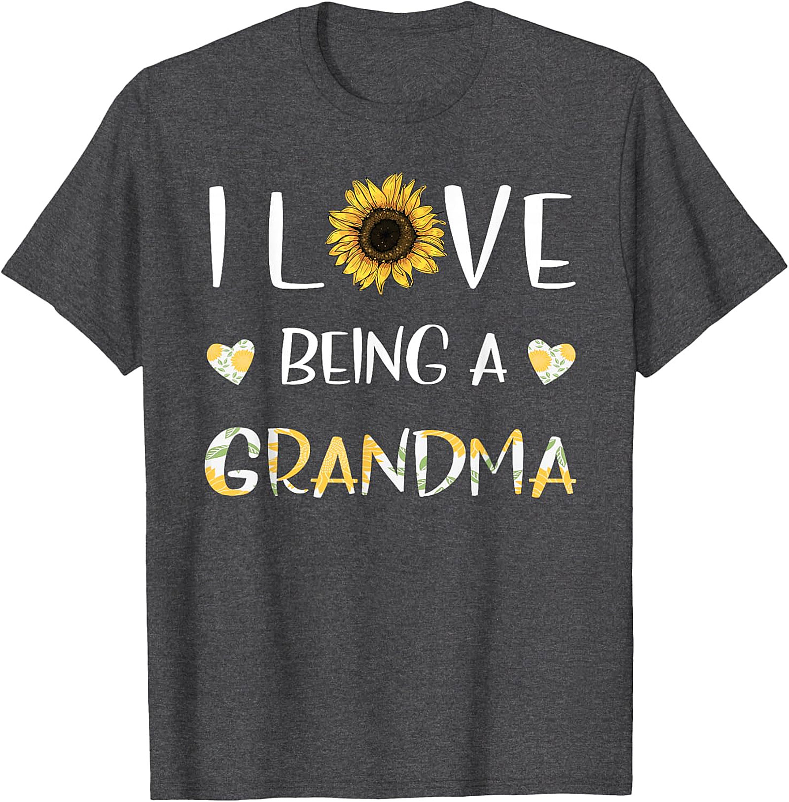  Sunflower Grandma T-shirt | Soft Cotton Graphic Tee Gift