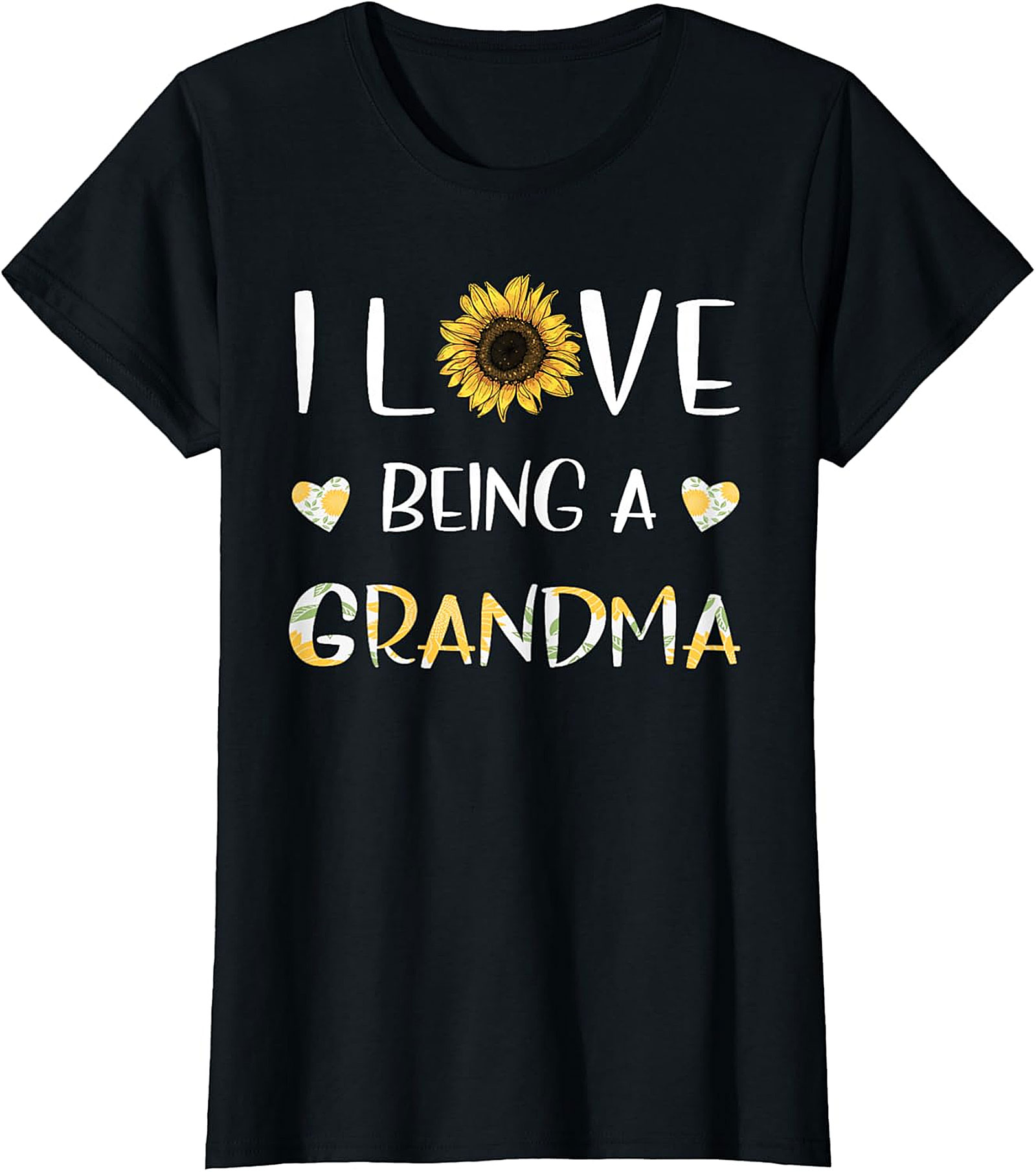  Sunflower Grandma T-shirt | Soft Cotton Graphic Tee Gift