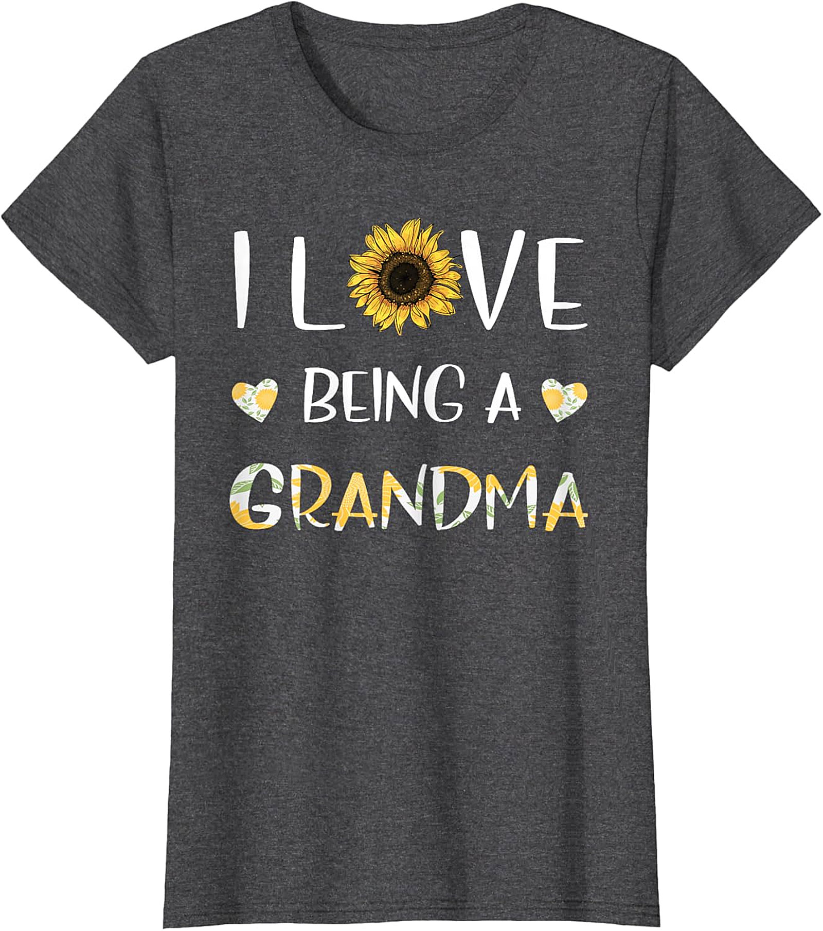 Sunflower Grandma T-shirt | Soft Cotton Graphic Tee Gift