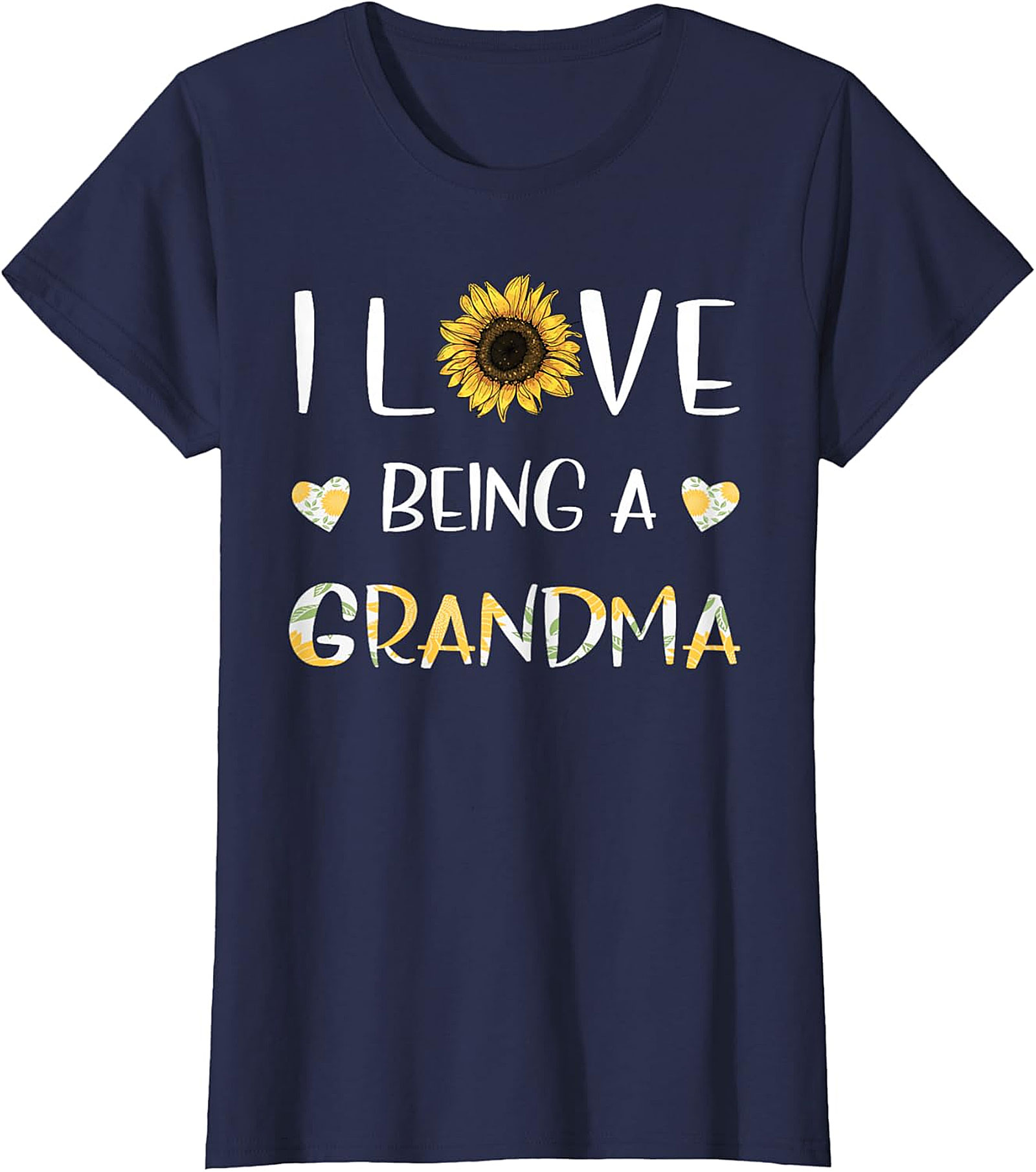  Sunflower Grandma T-shirt | Soft Cotton Graphic Tee Gift