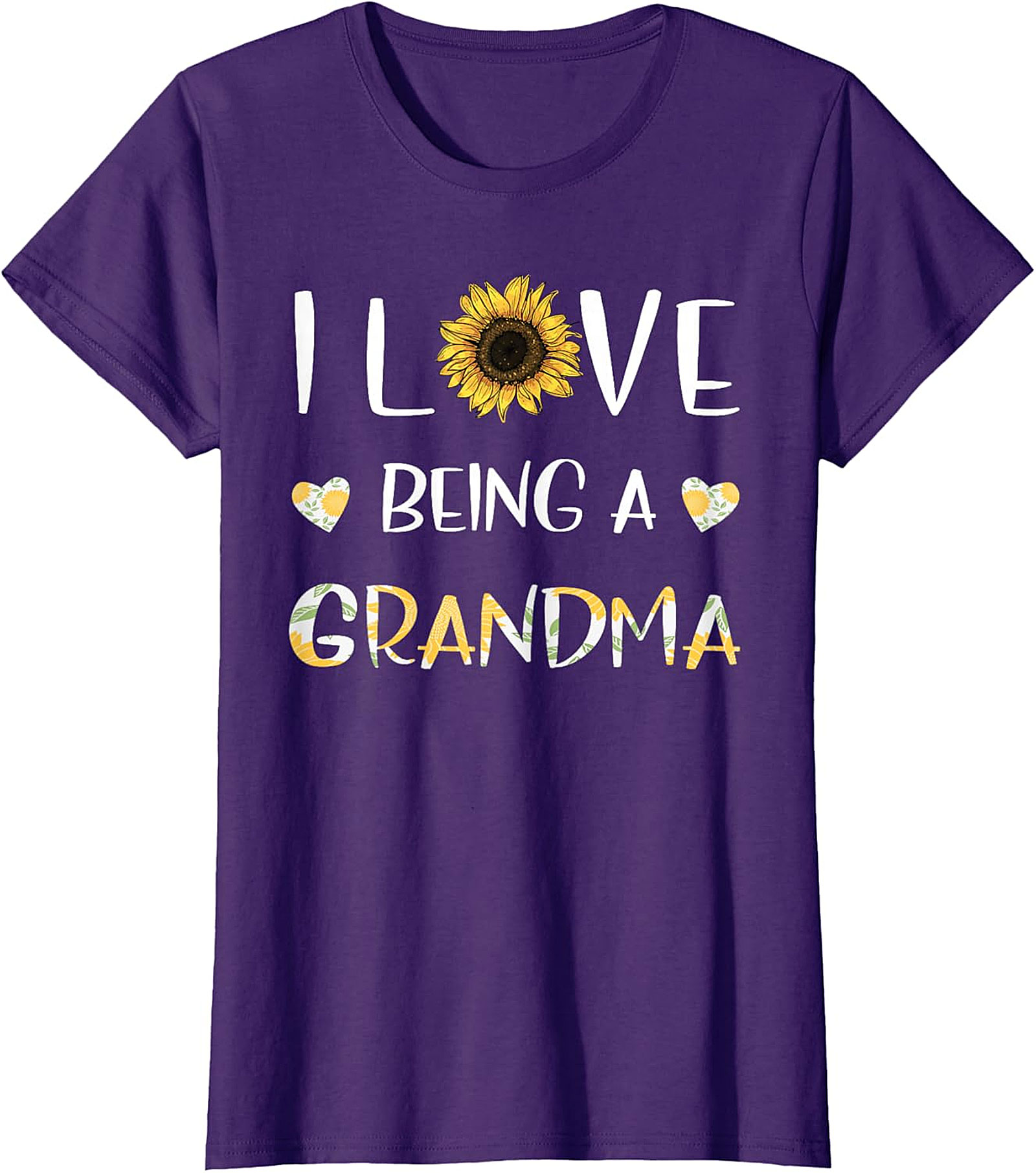  Sunflower Grandma T-shirt | Soft Cotton Graphic Tee Gift