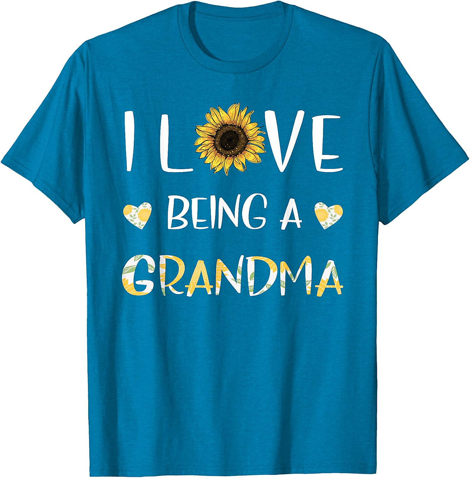  Sunflower Grandma T-shirt | Soft Cotton Graphic Tee Gift