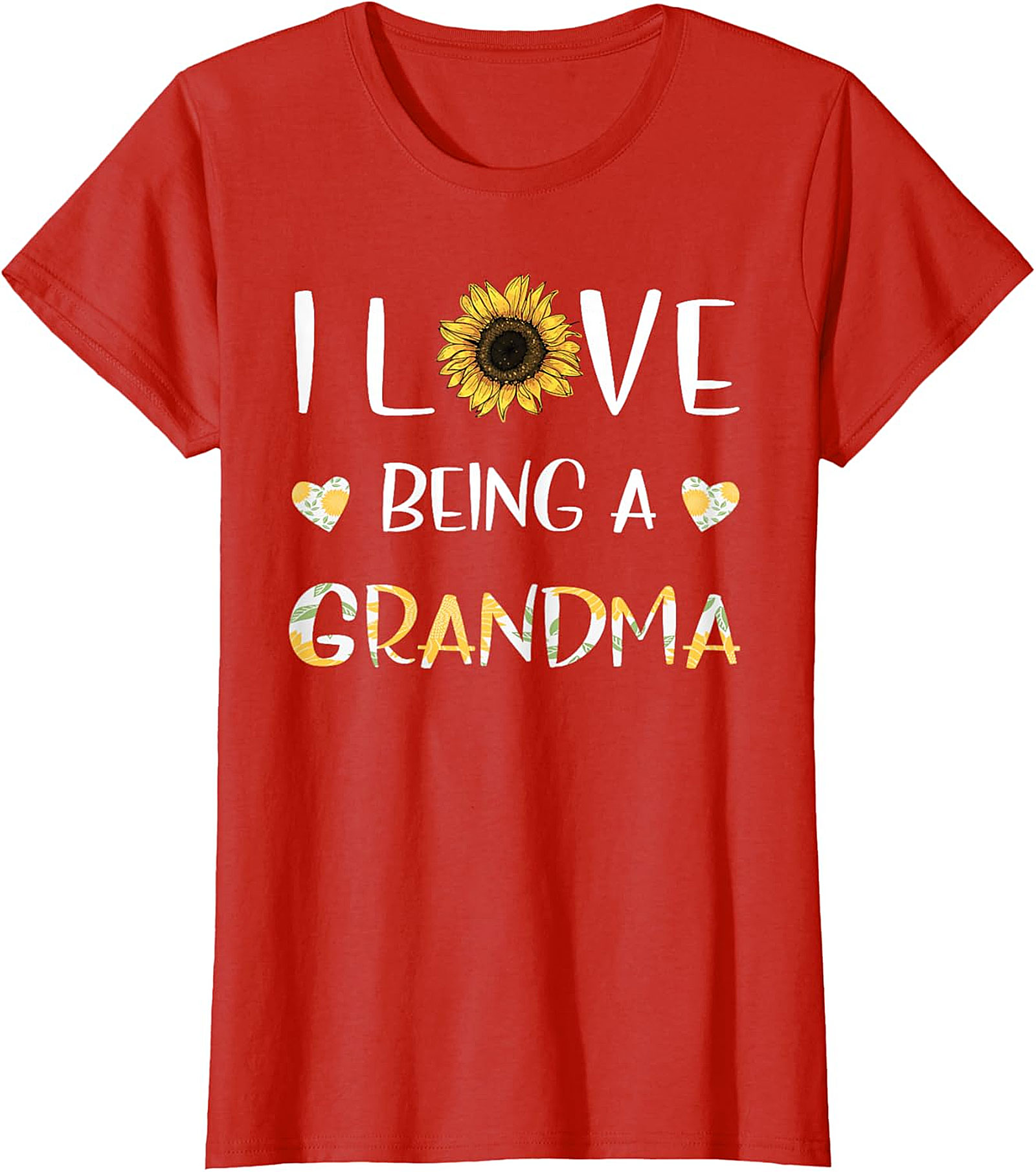  Sunflower Grandma T-shirt | Soft Cotton Graphic Tee Gift