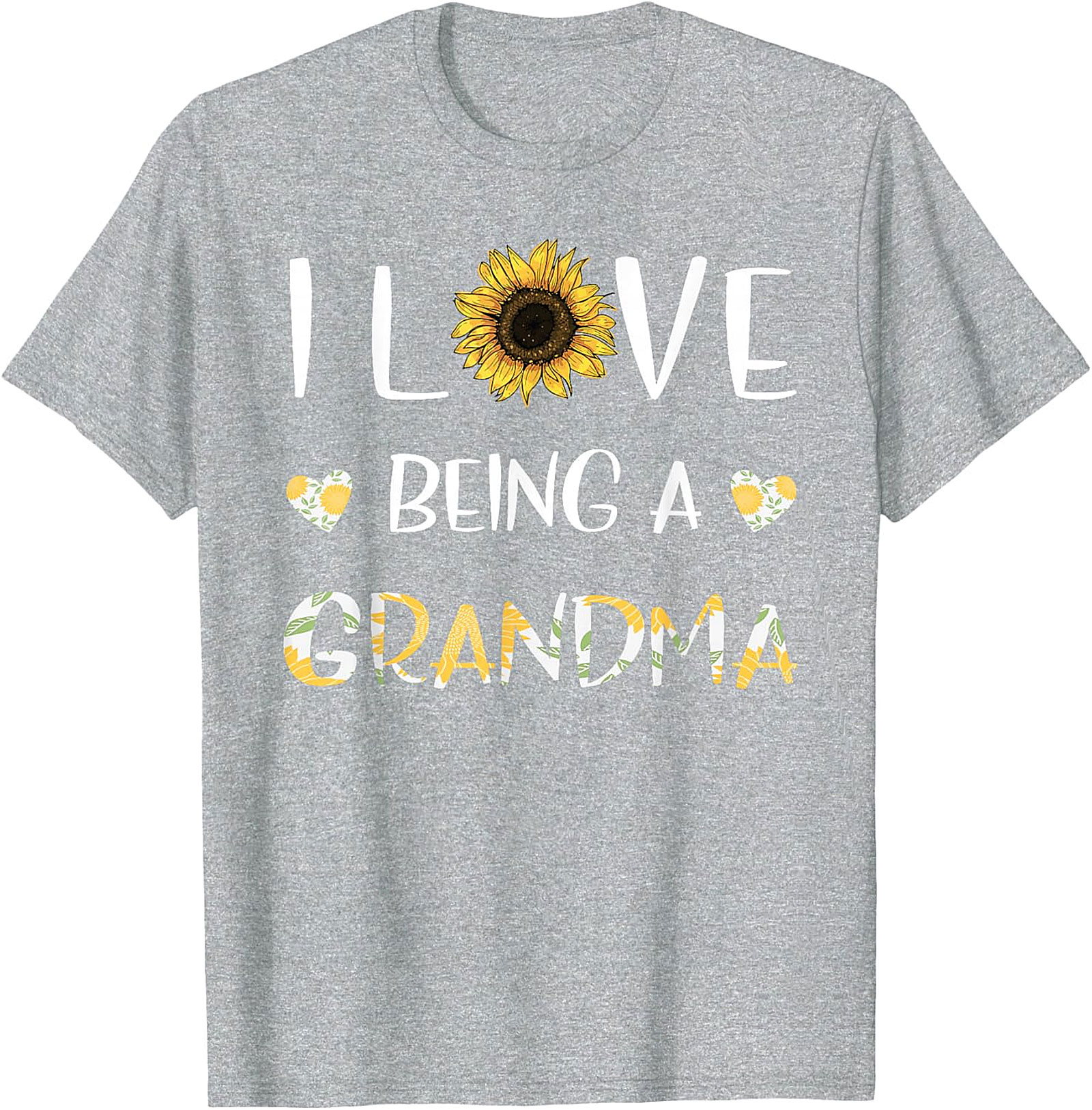  Sunflower Grandma T-shirt | Soft Cotton Graphic Tee Gift