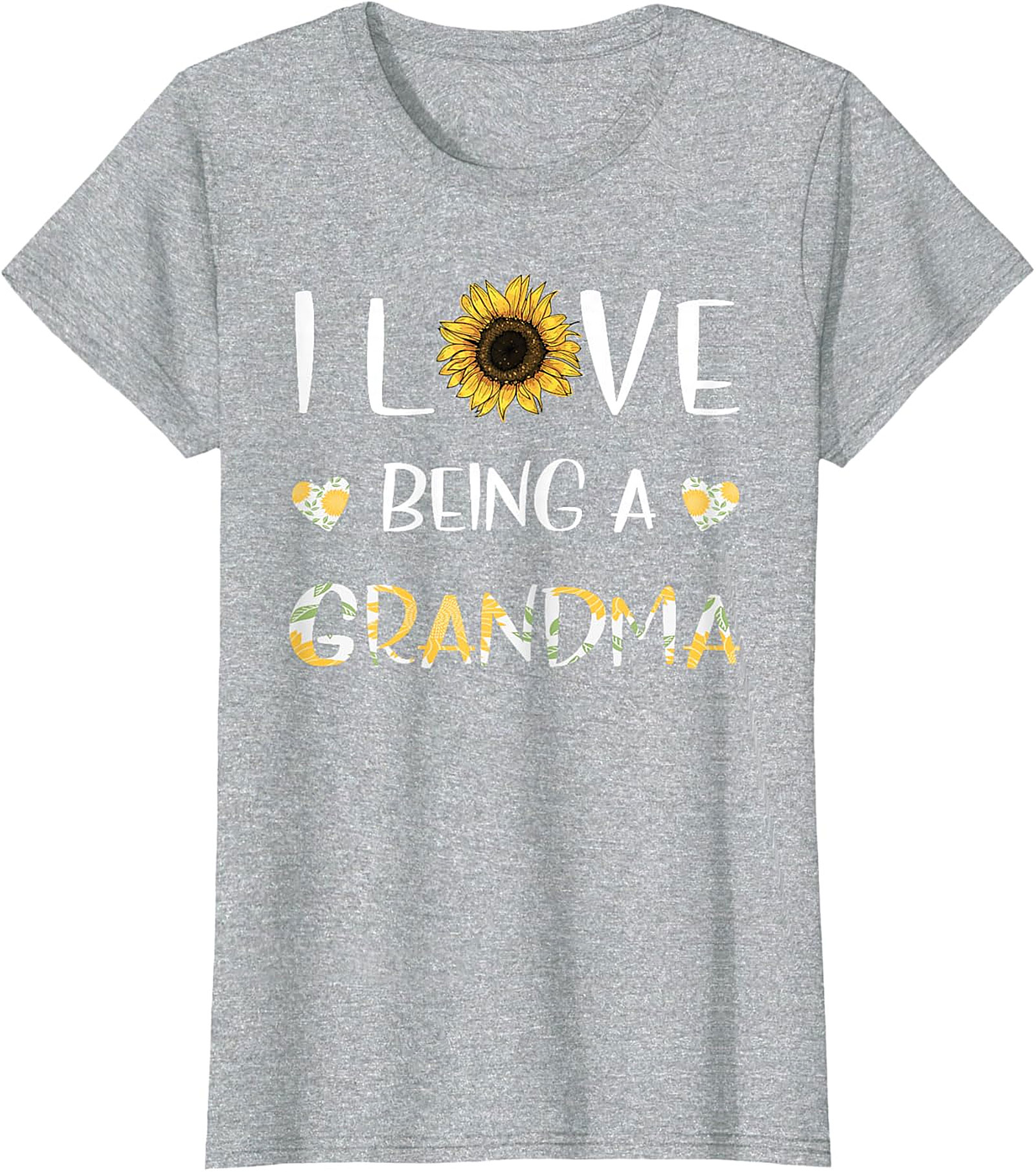  Sunflower Grandma T-shirt | Soft Cotton Graphic Tee Gift