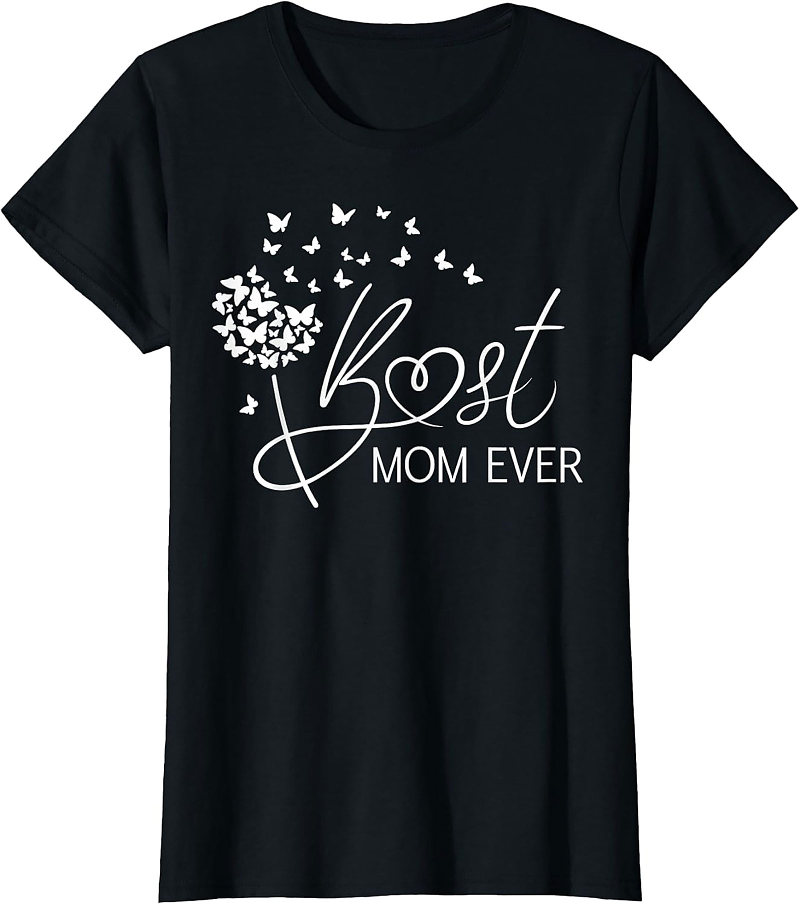 Best Mom Ever Butterfly Dandelion Unisex T-Shirt Gift Idea