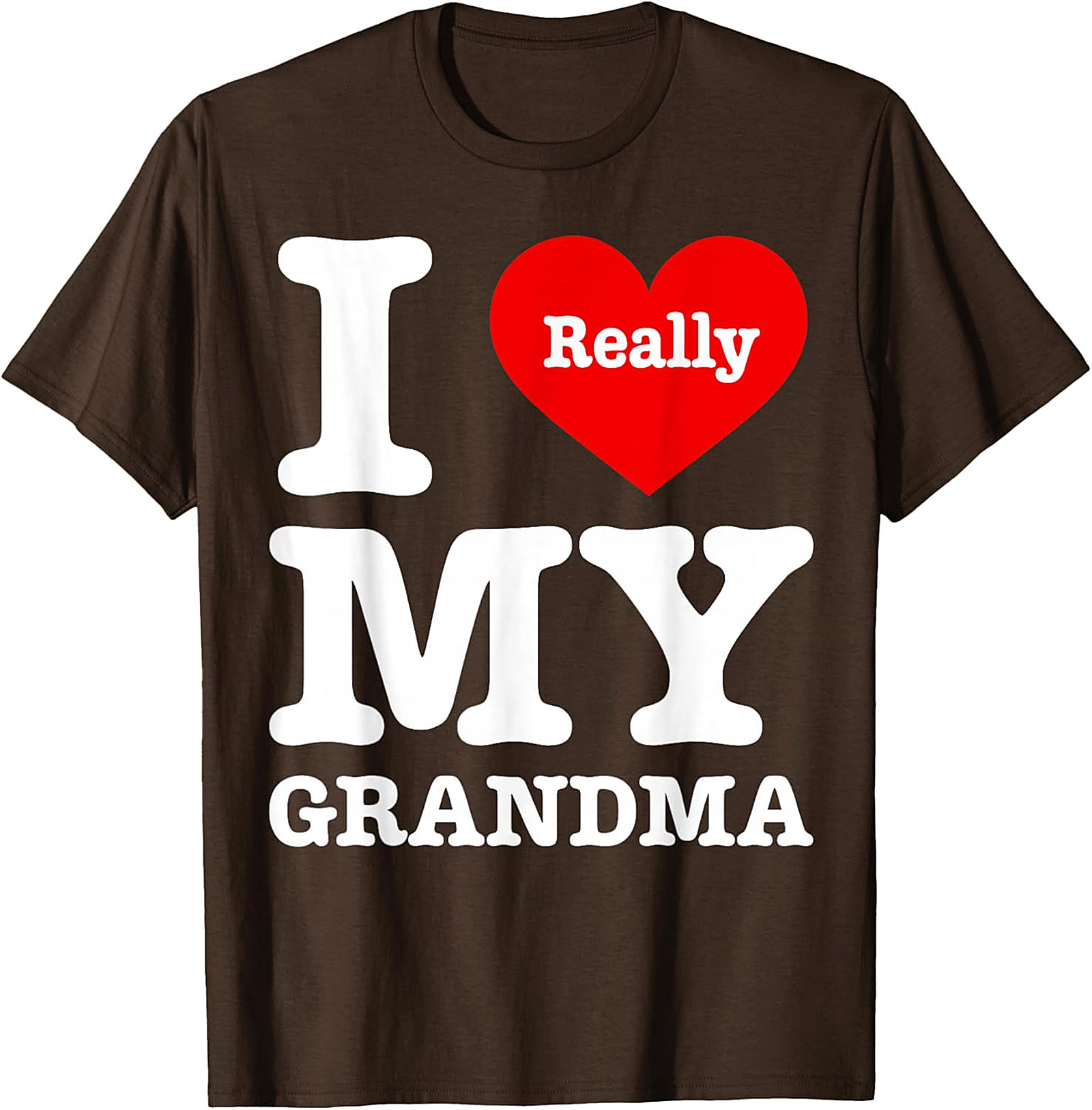 I Really Love My Grandma T-Shirt | Sweet Unisex Graphic Tee