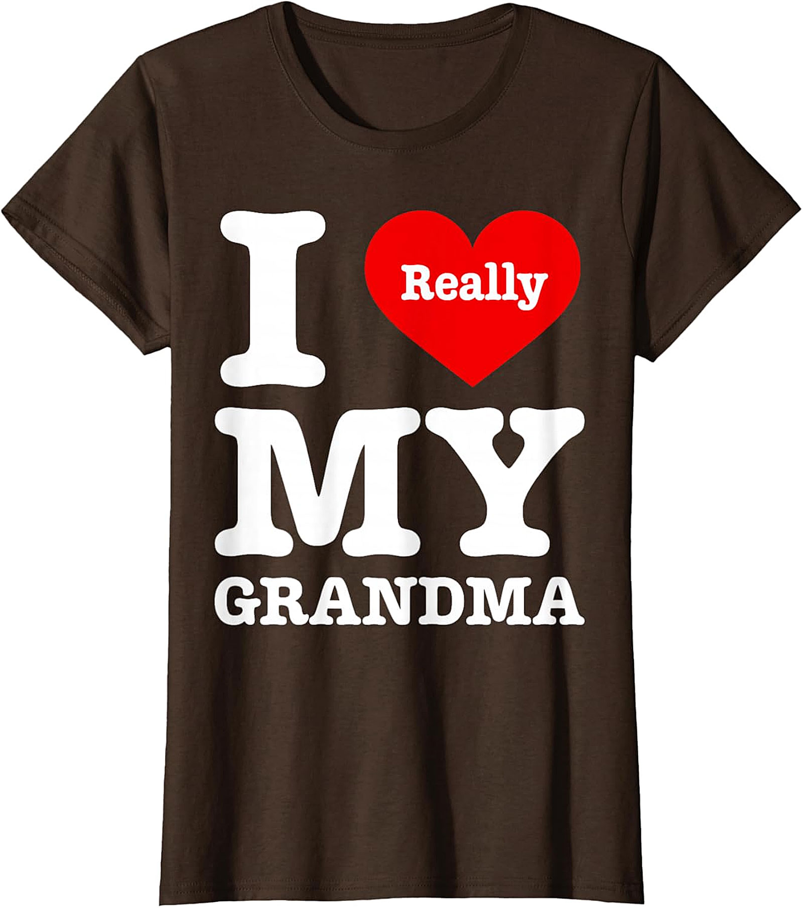 I Really Love My Grandma T-Shirt | Sweet Unisex Graphic Tee