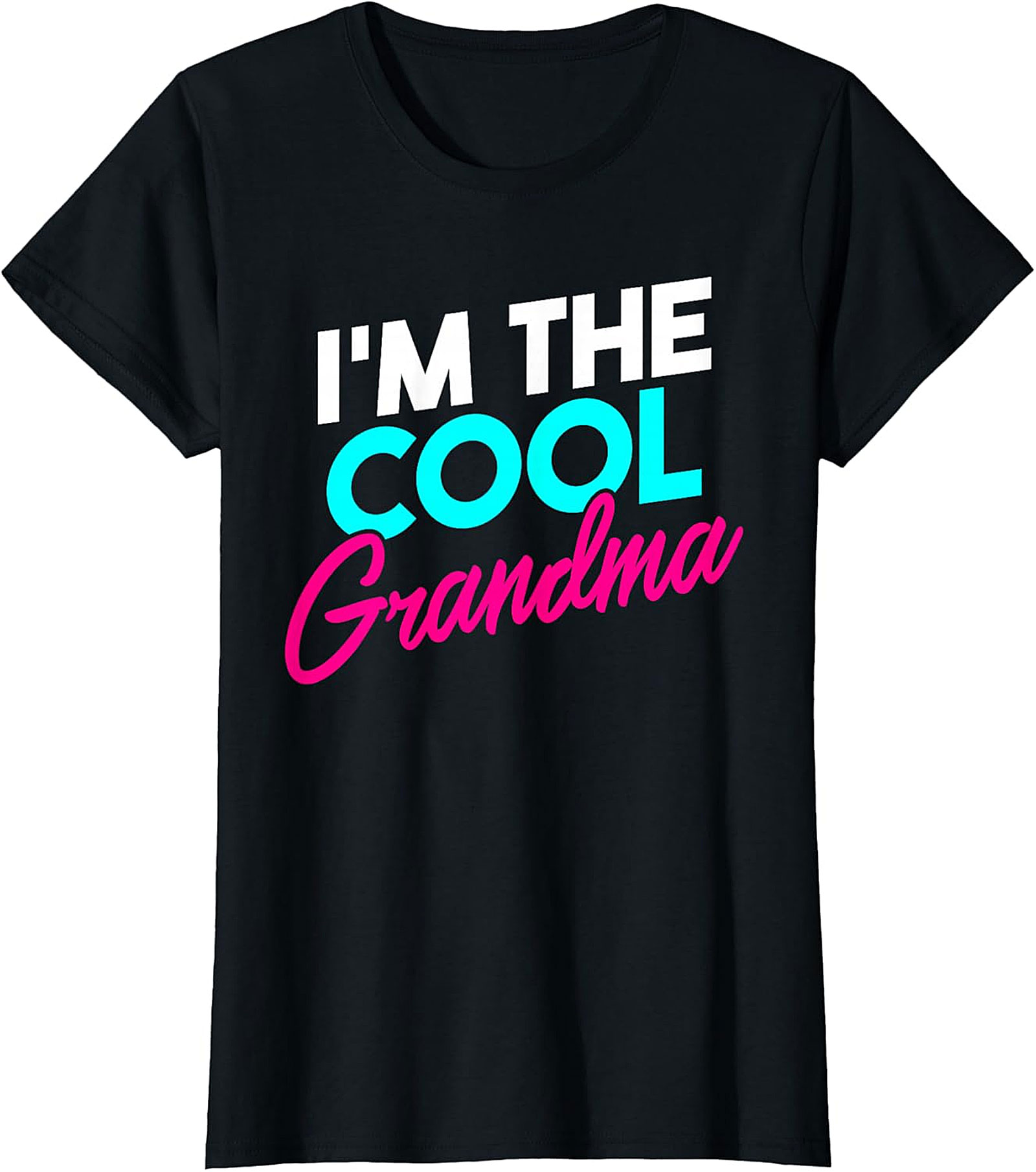  I'm The Cool Grandma T-Shirt - Funny Retro Graphic Tee