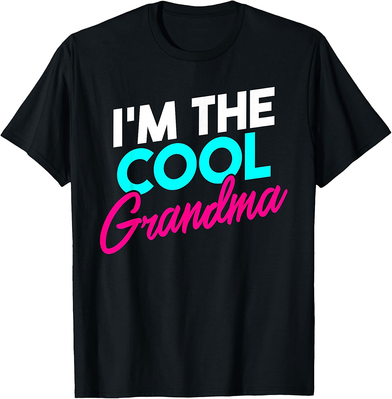  I'm The Cool Grandma T-Shirt - Funny Retro Graphic Tee