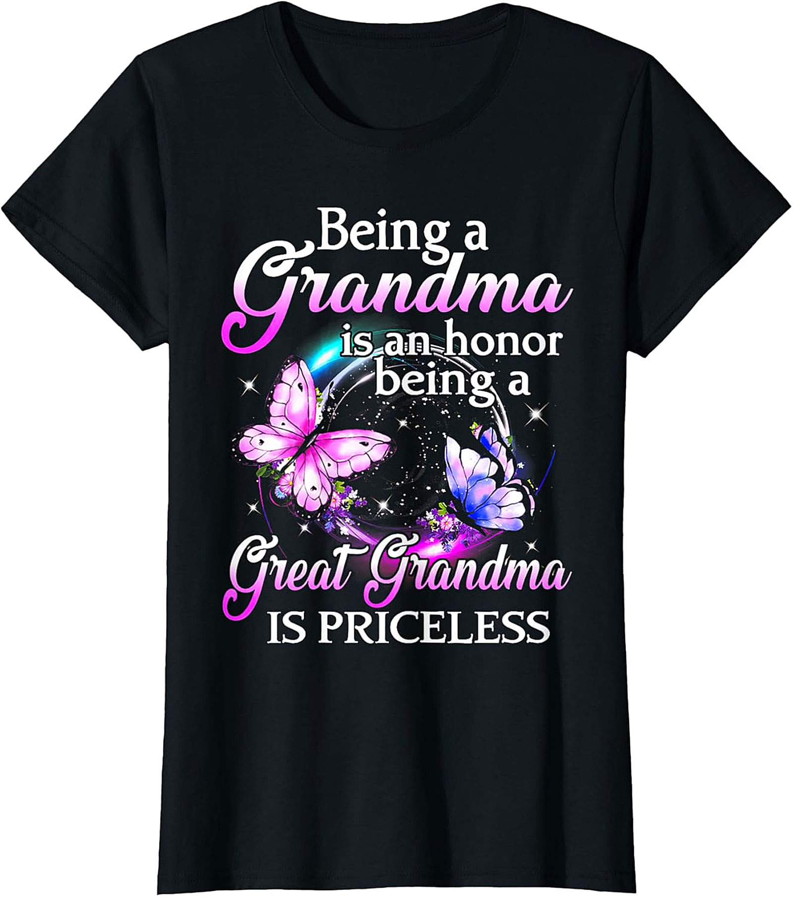 Being a Great Grandma Is Priceless T-shirt | Soft Cotton Tee