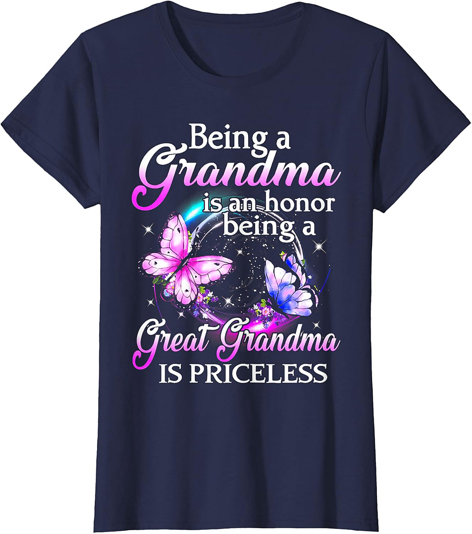 Being a Great Grandma Is Priceless T-shirt | Soft Cotton Tee