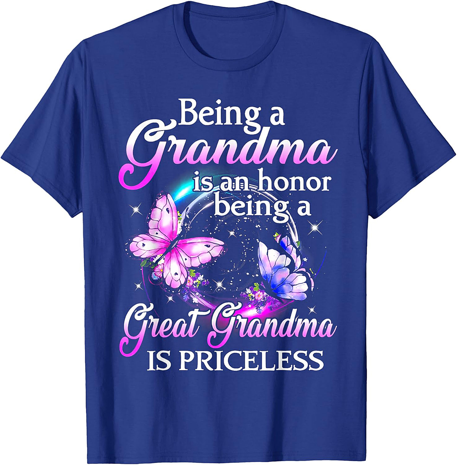 Being a Great Grandma Is Priceless T-shirt | Soft Cotton Tee