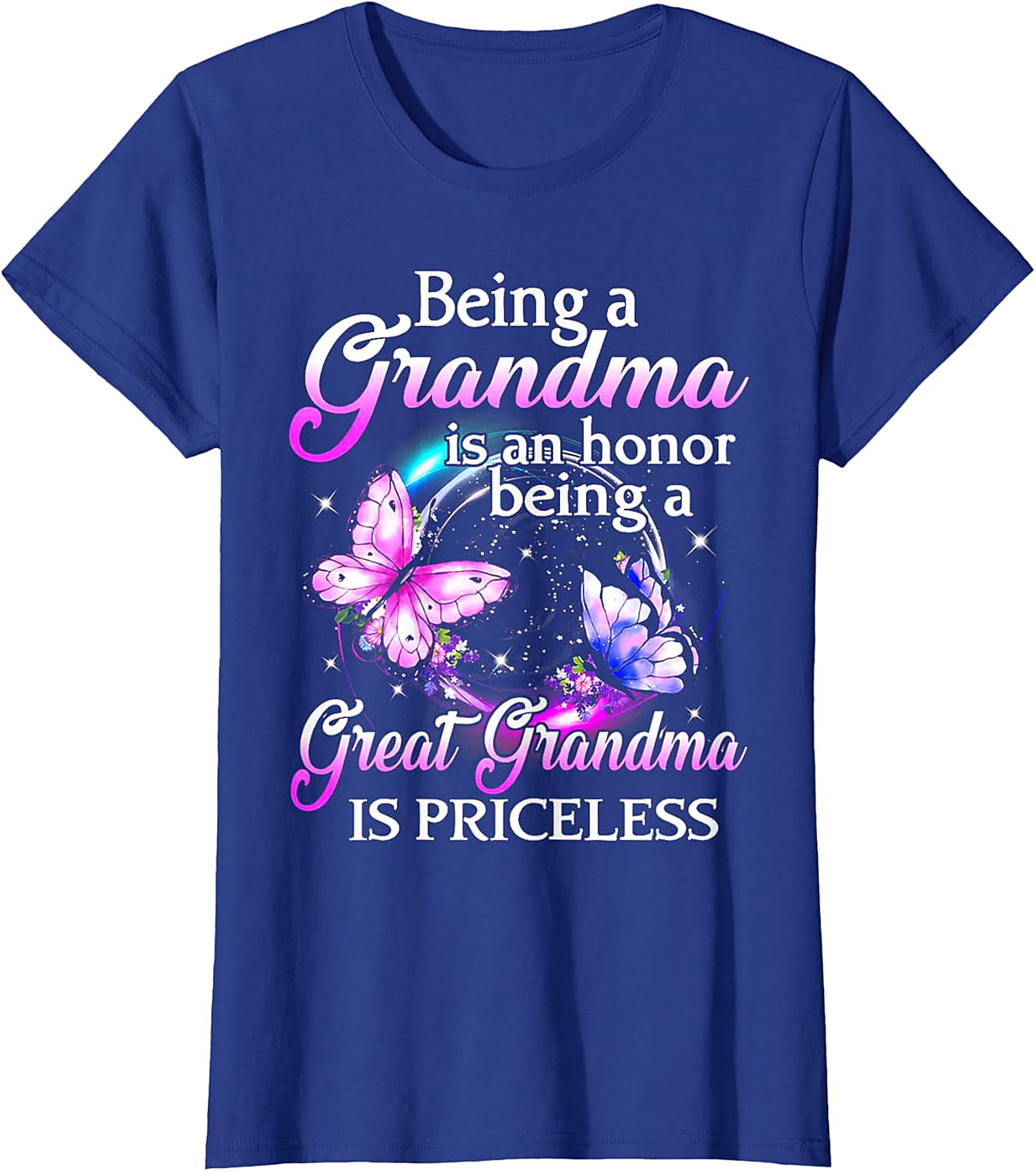 Being a Great Grandma Is Priceless T-shirt | Soft Cotton Tee