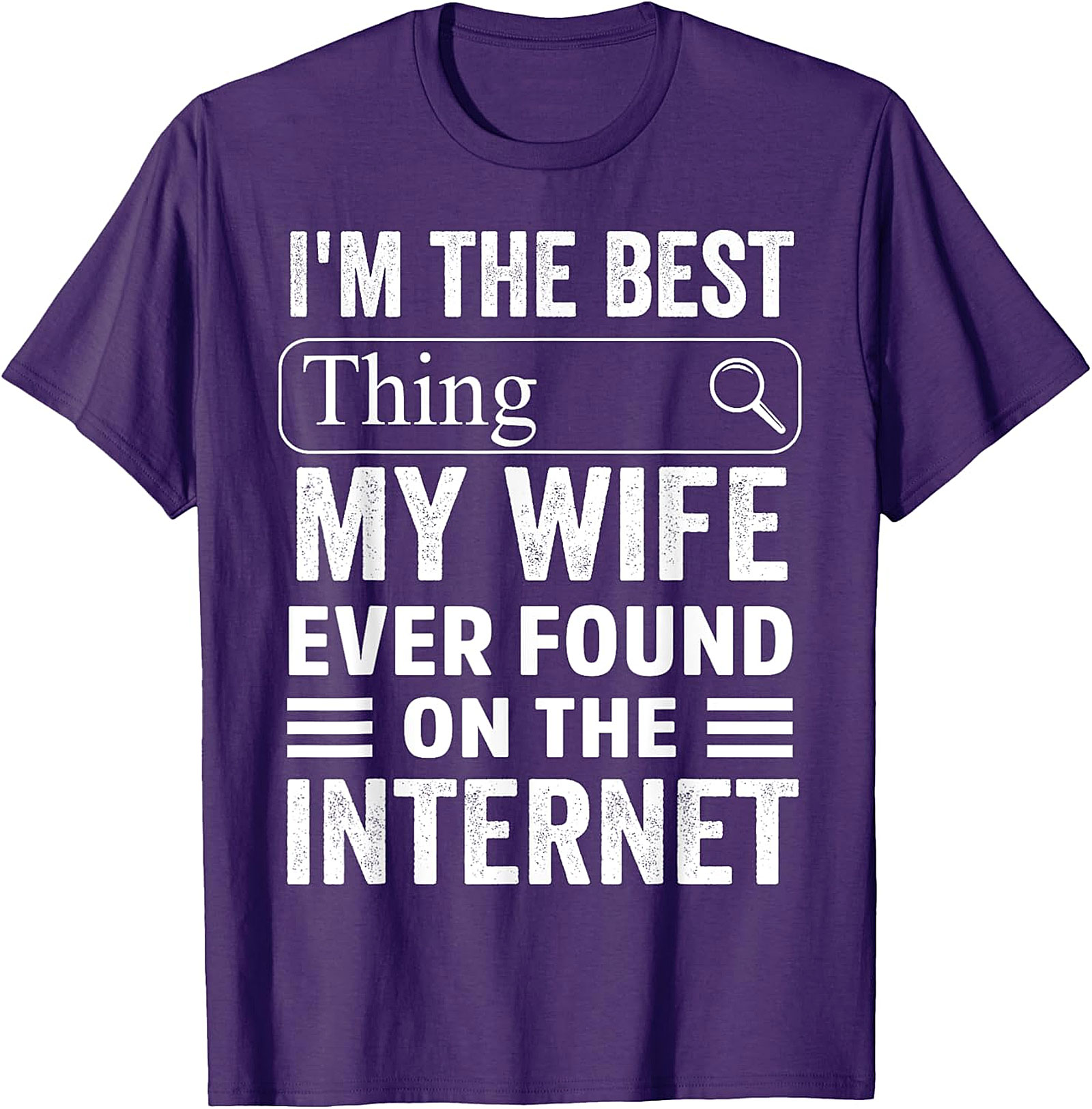 Funny Husband T-shirt - Best Thing My Wife Found Online