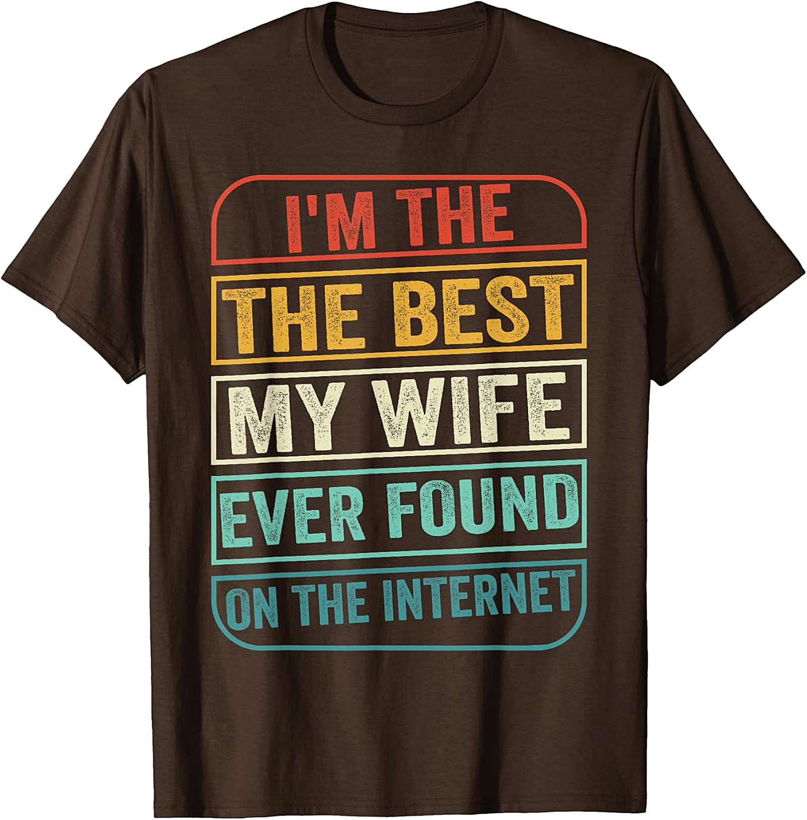 Funny Husband Internet Find T-Shirt - Retro Graphic Tee