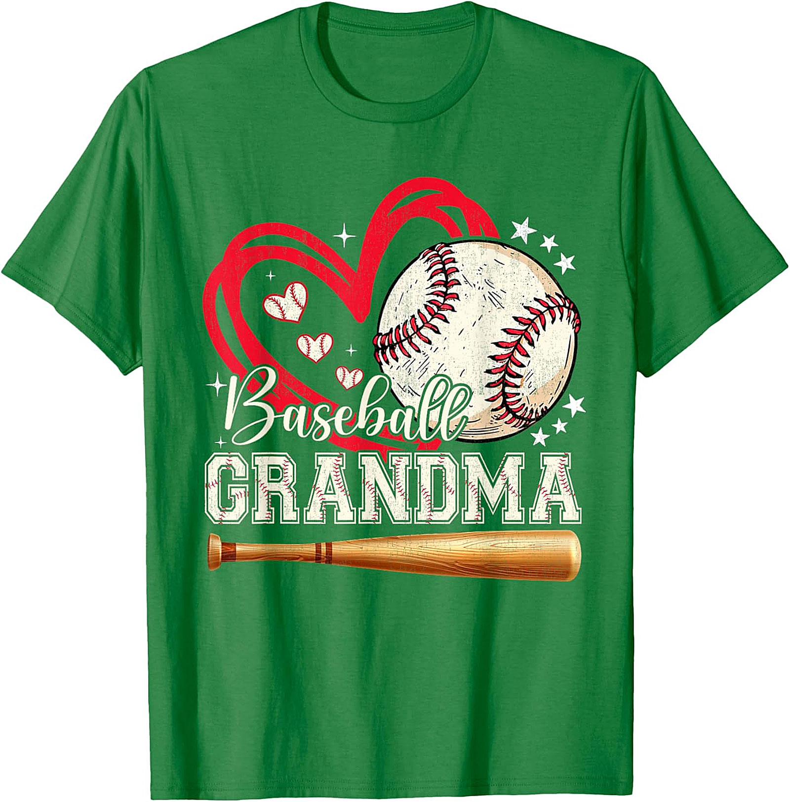 Baseball Grandma T-shirt | Cute Game Day Graphic Tee