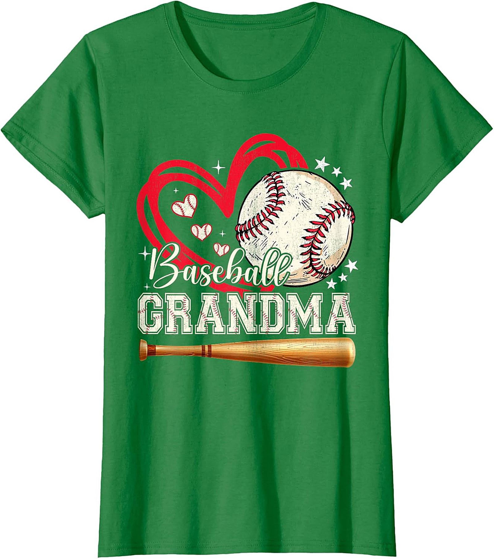 Baseball Grandma T-shirt | Cute Game Day Graphic Tee