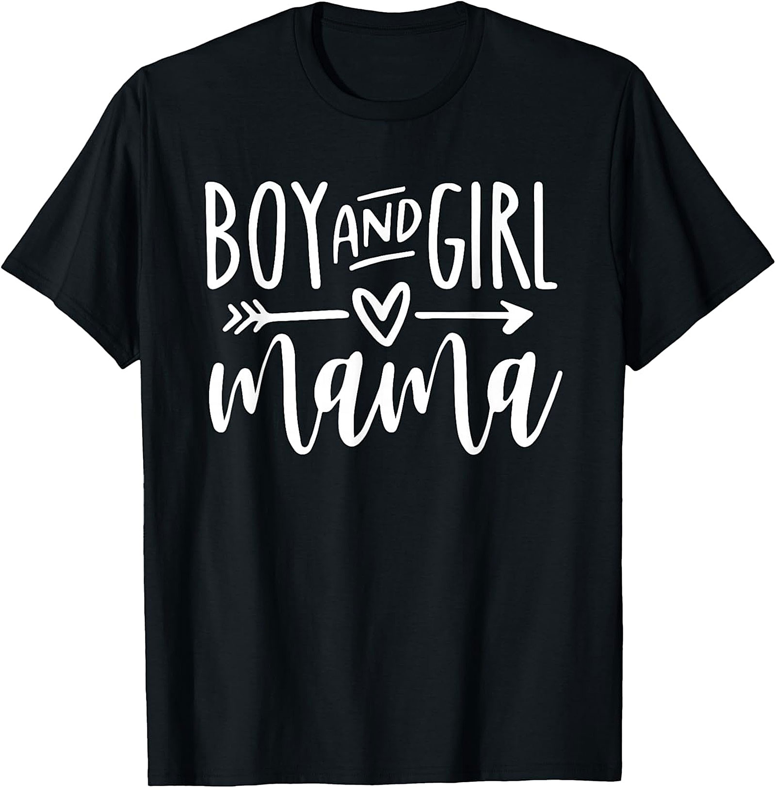 Boy and Girl Mama T-shirt Cute Unisex Graphic Tee
