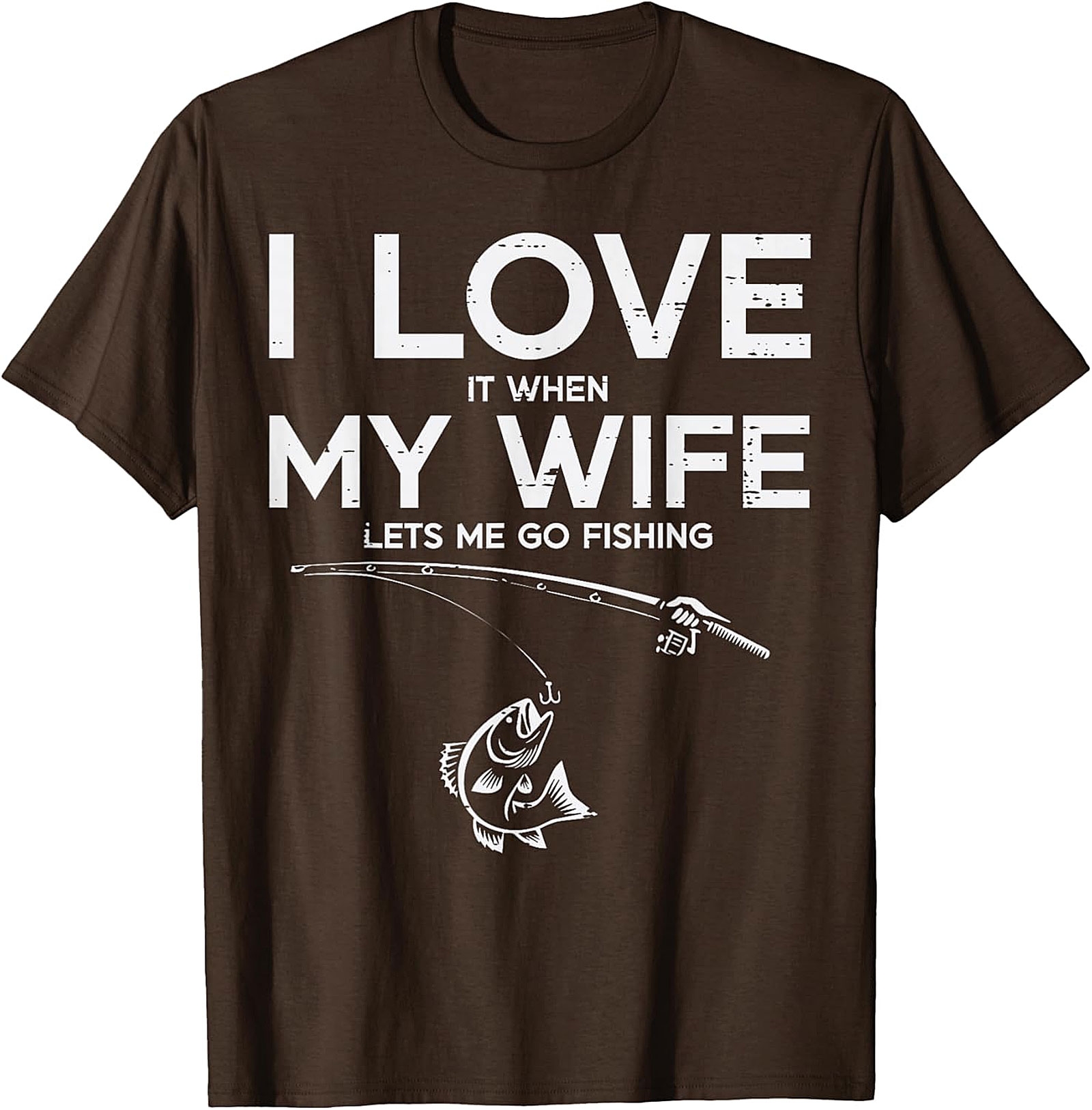 Funny Wife Fishing T-shirt | Hilarious Gift for Anglers
