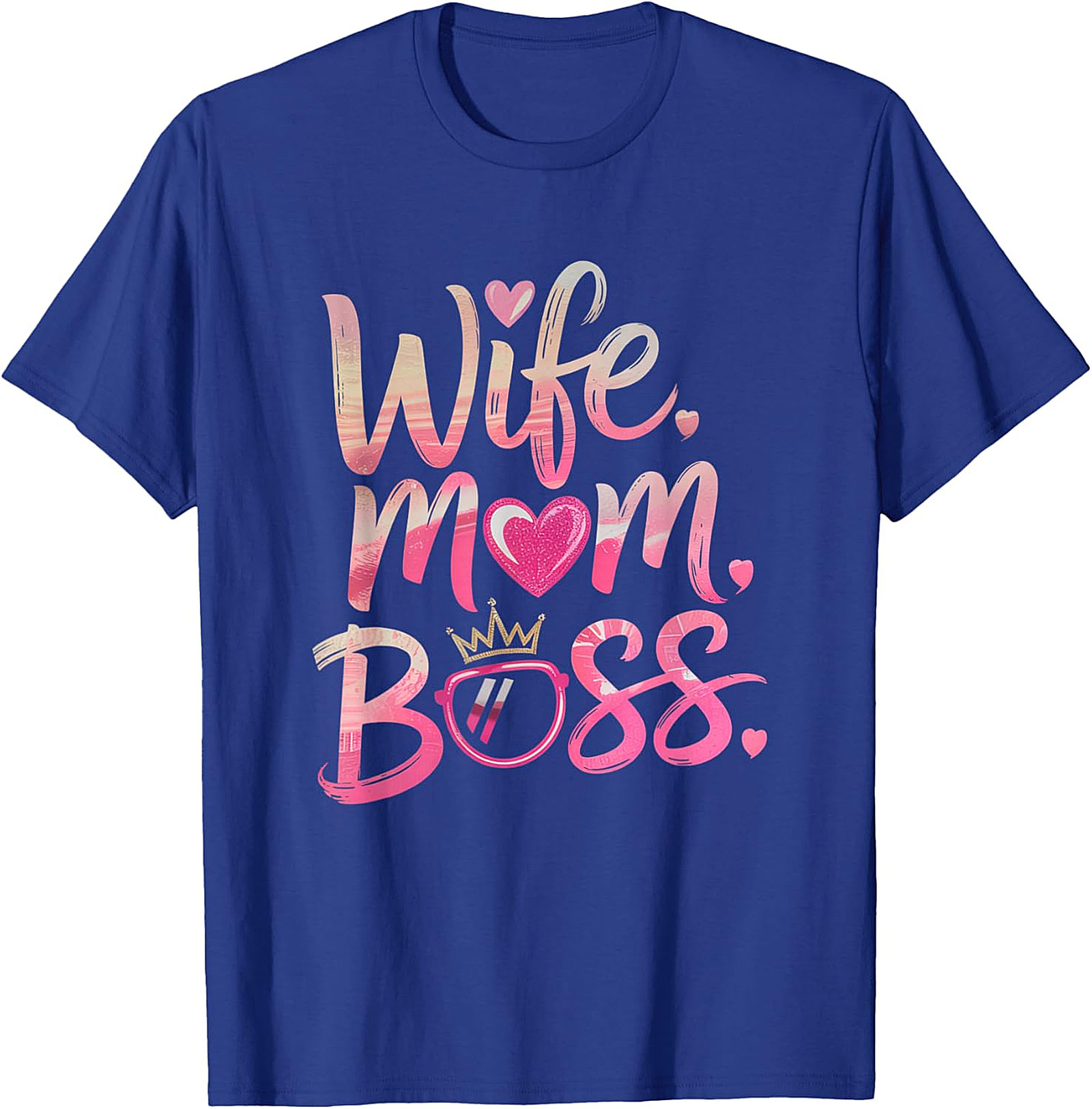 Wife Mom Boss T-shirt | Empowering Graphic Tee for Women
