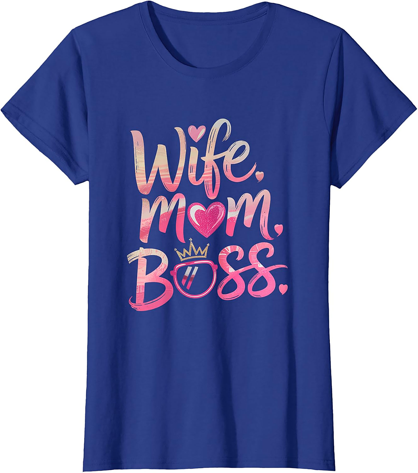Wife Mom Boss T-shirt | Empowering Graphic Tee for Women