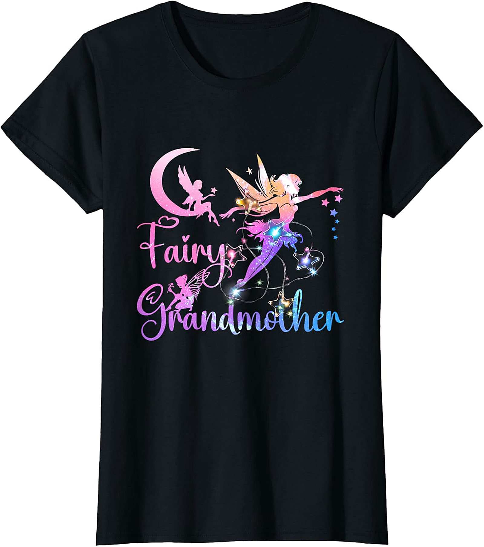 Fairy Grandmother T-shirt | Magical Graphic Tee for Grandma