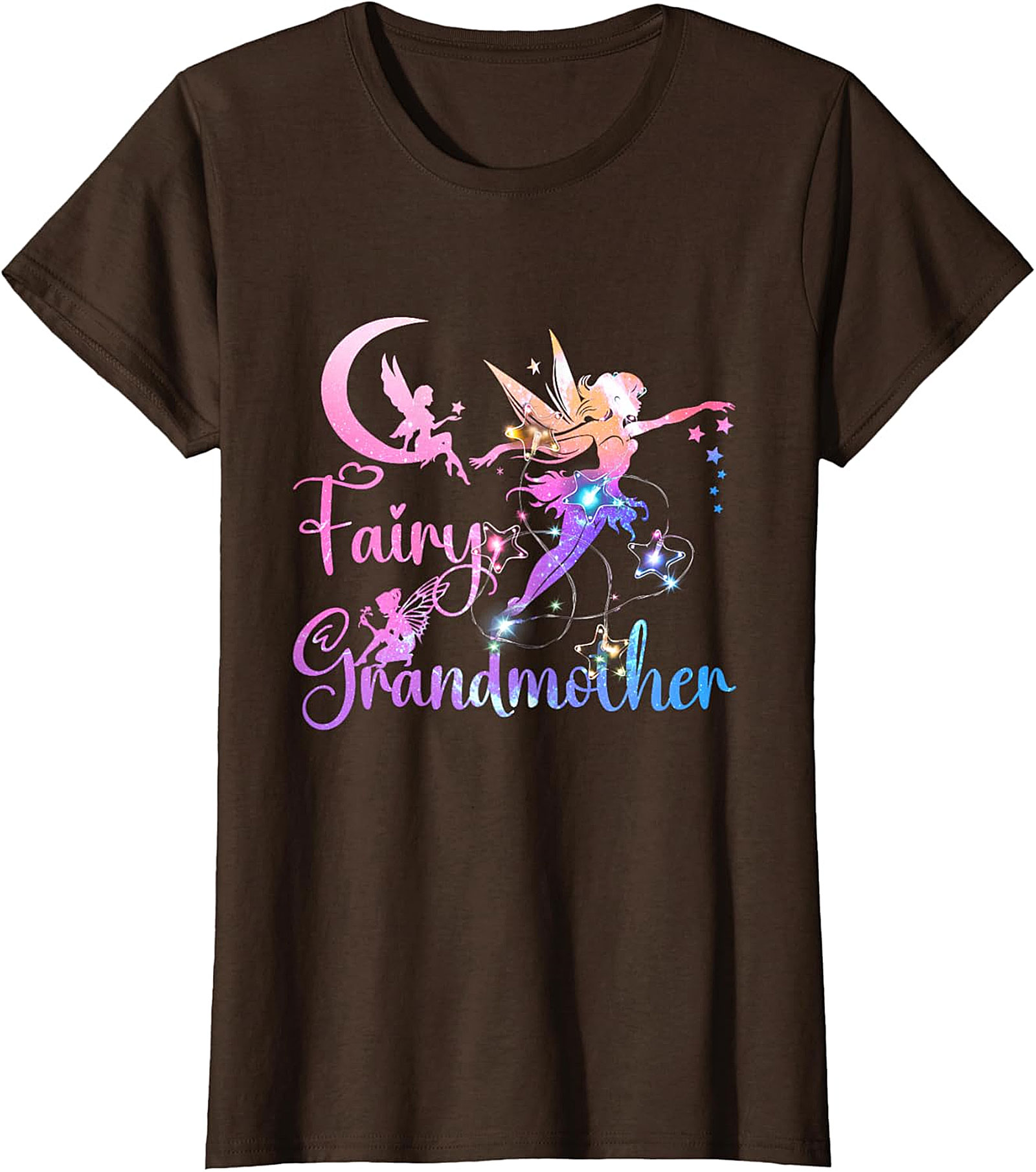 Fairy Grandmother T-shirt | Magical Graphic Tee for Grandma