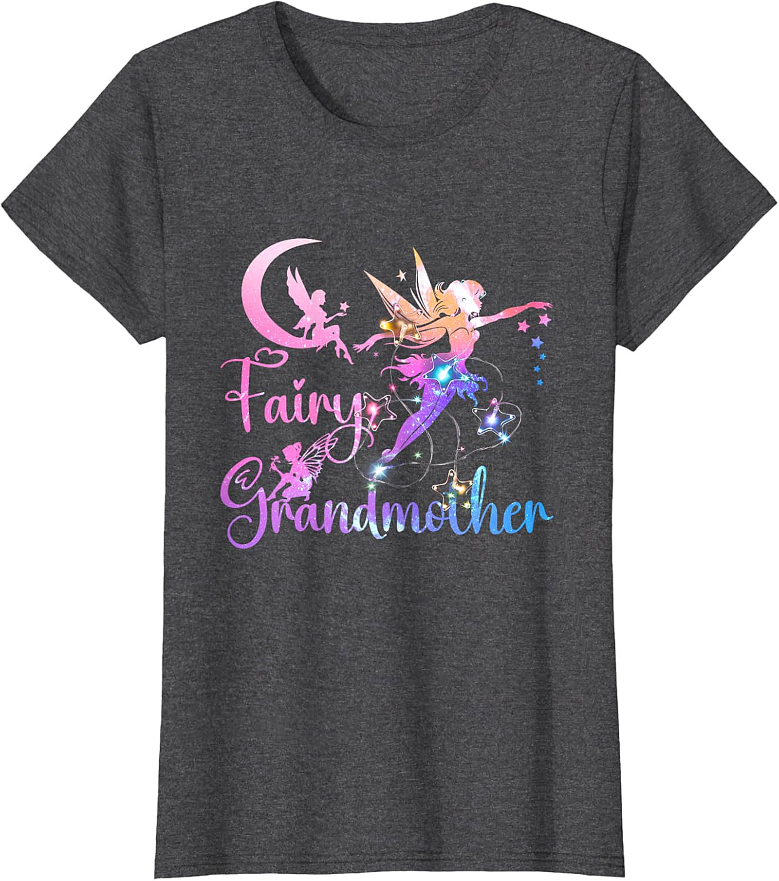Fairy Grandmother T-shirt | Magical Graphic Tee for Grandma